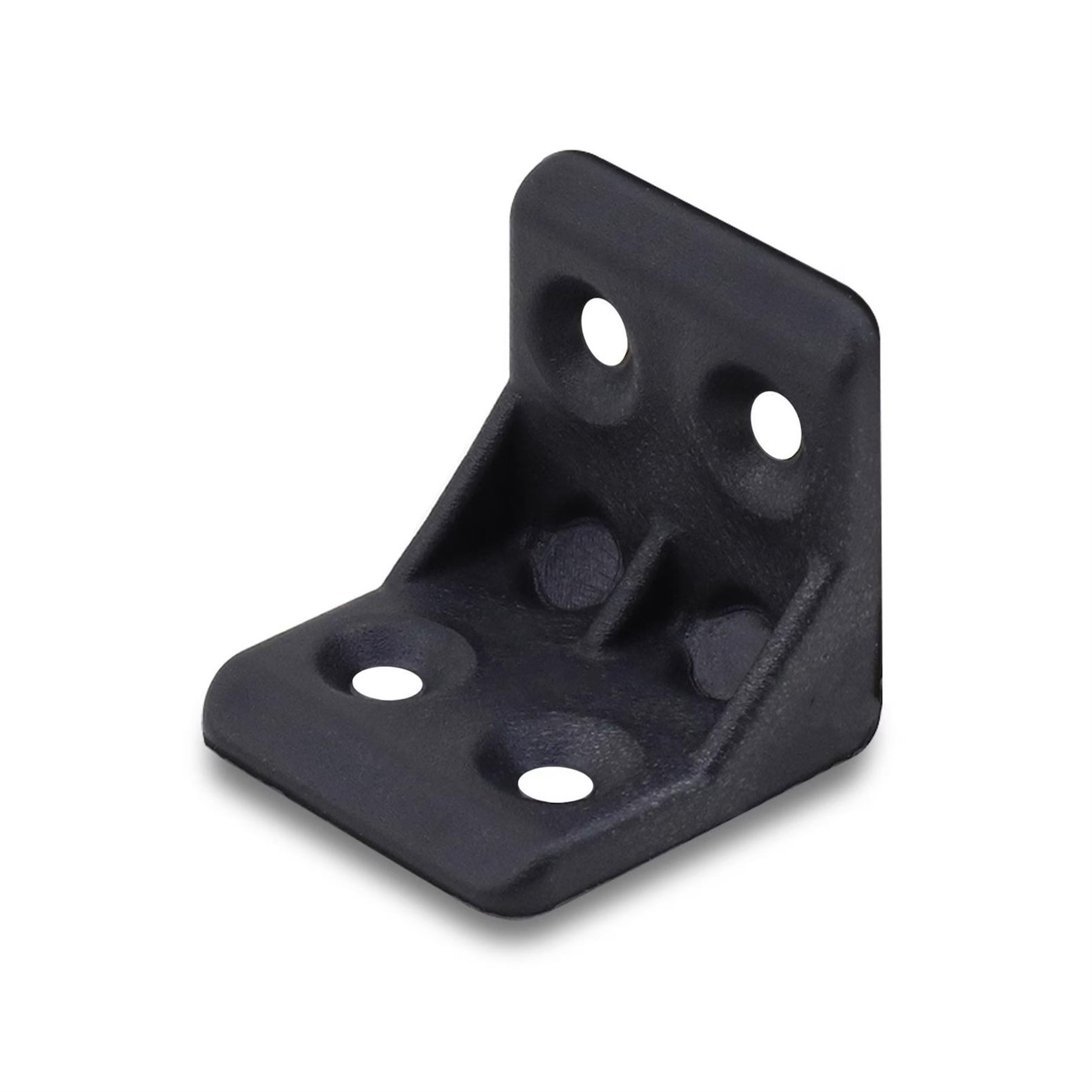 Pyramith Siyah L Köşe Bağlantı (15 Adet) (PYRA.A1614-3)