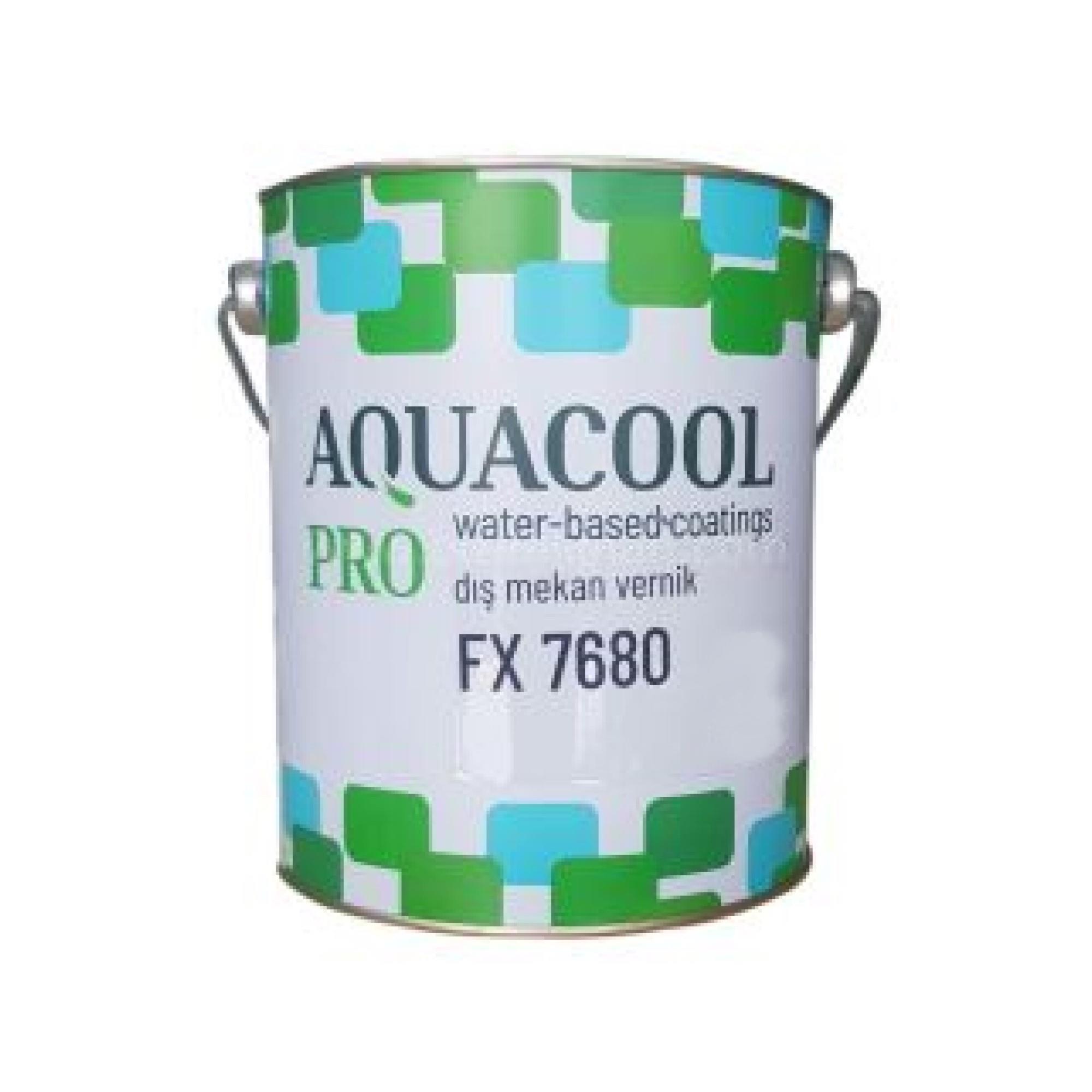 Aqua Cool 1 Kg Parlak Dış Mekan Verniği (Q-7680/1)