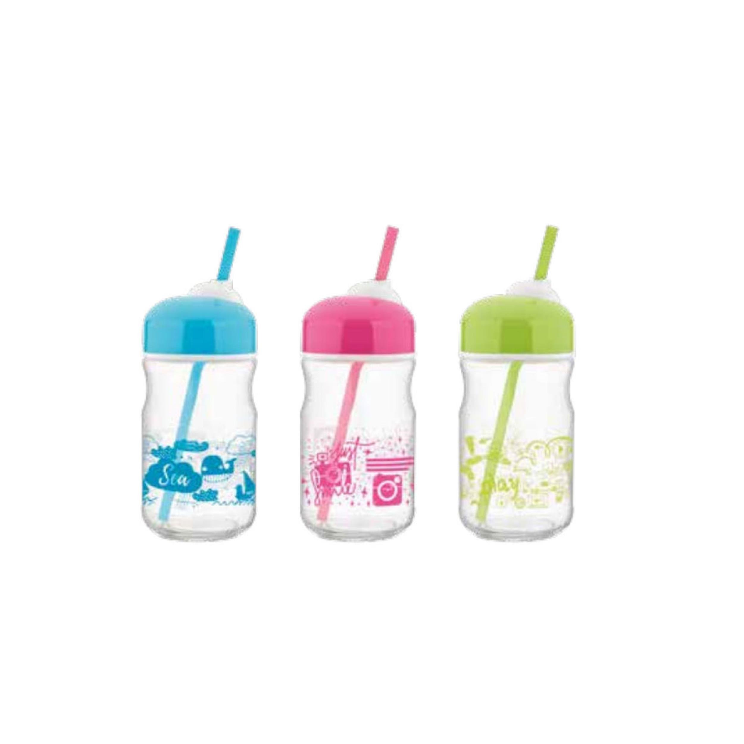 Renga 370 cc Bubble Pipet Cam Süt Şişesi (RENGA-182027)