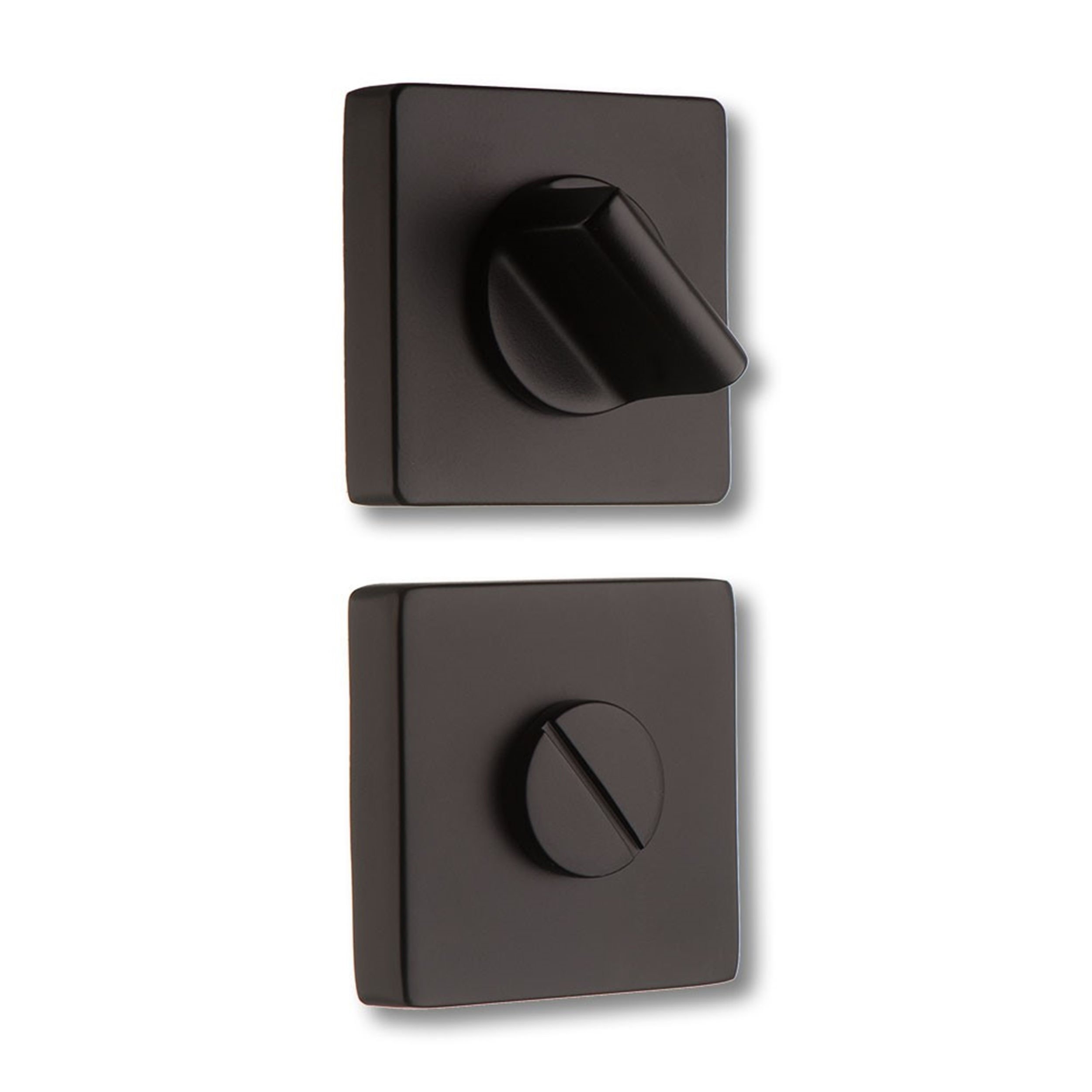 System Siyah Banyo Kapı Rozeti (RO11W AL6)