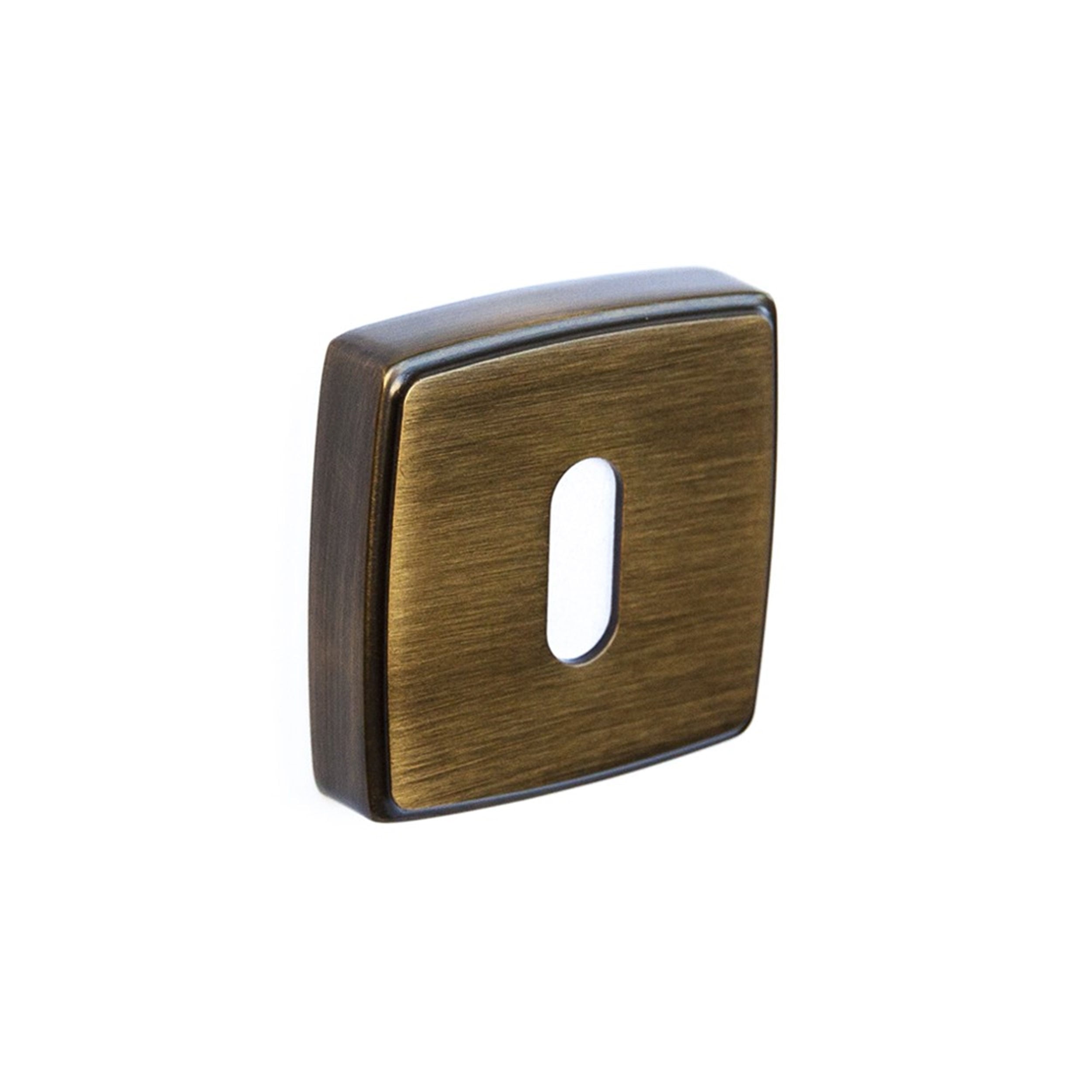 System Bronz Antik Saten Oda Kapı Rozeti (RO13N MAB)