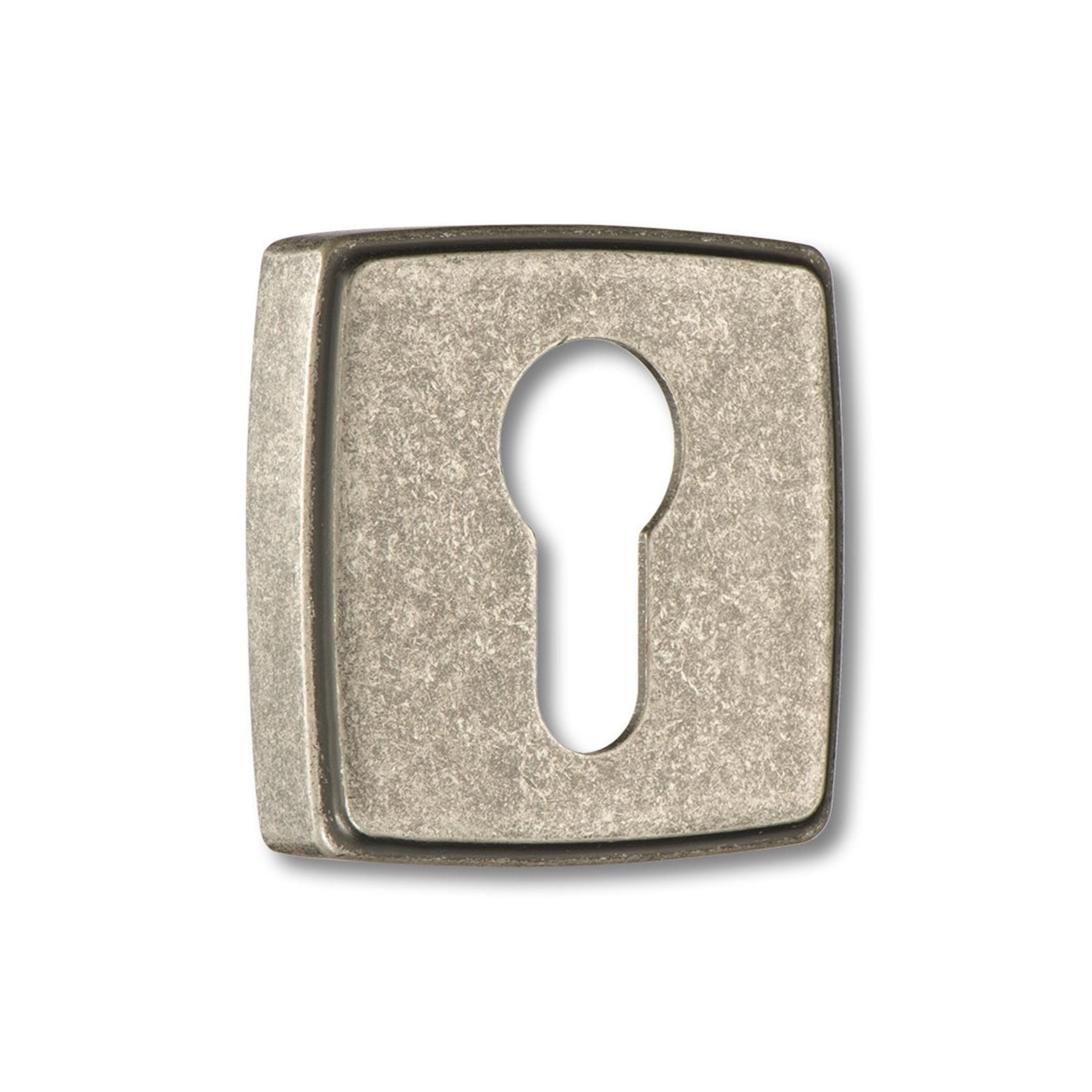 System Antik Gümüş Yale Kapı Rozeti (RO13Y OSM)