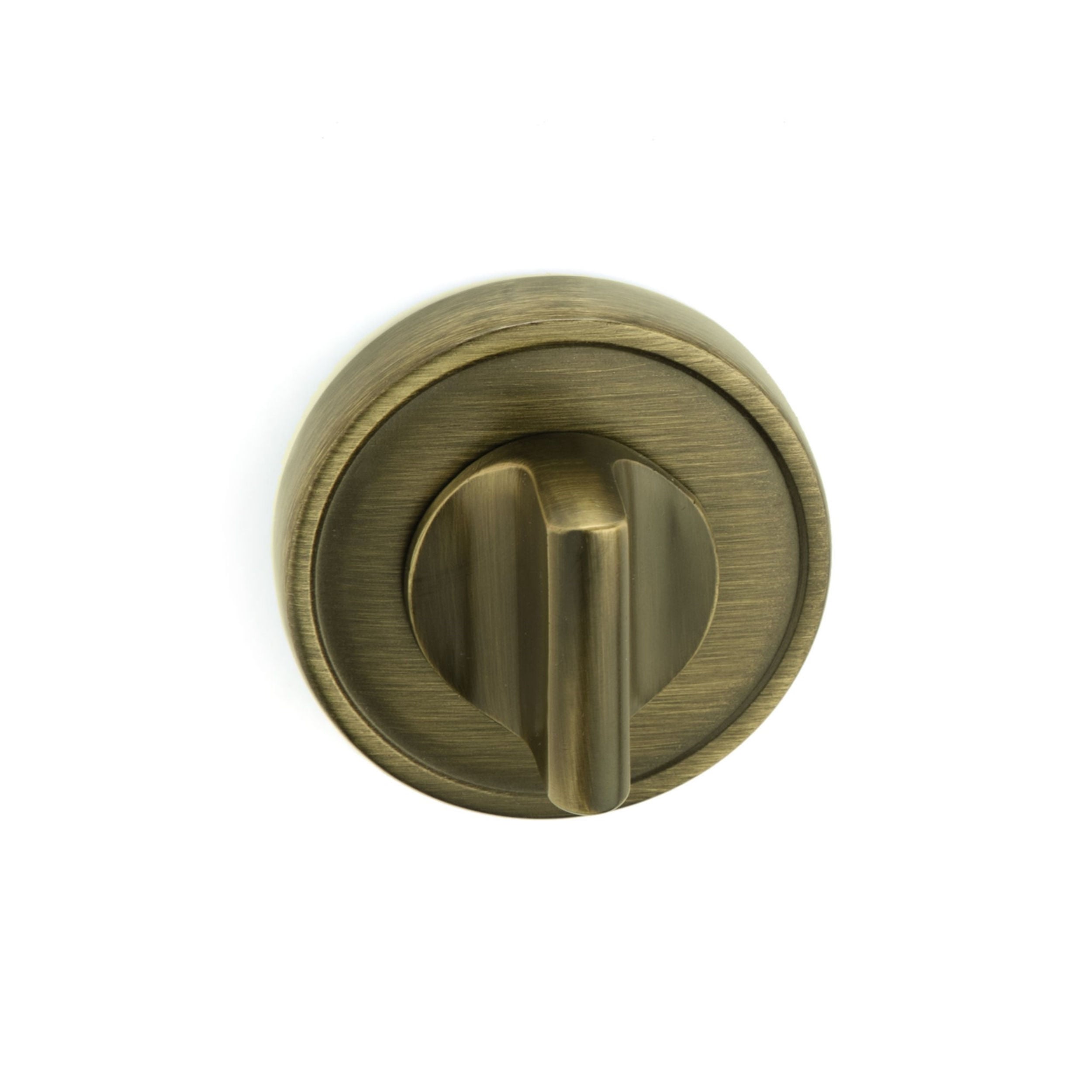 System Antik Saten Mat Plus Banyo Kapı Rozeti (RO14W ABM)