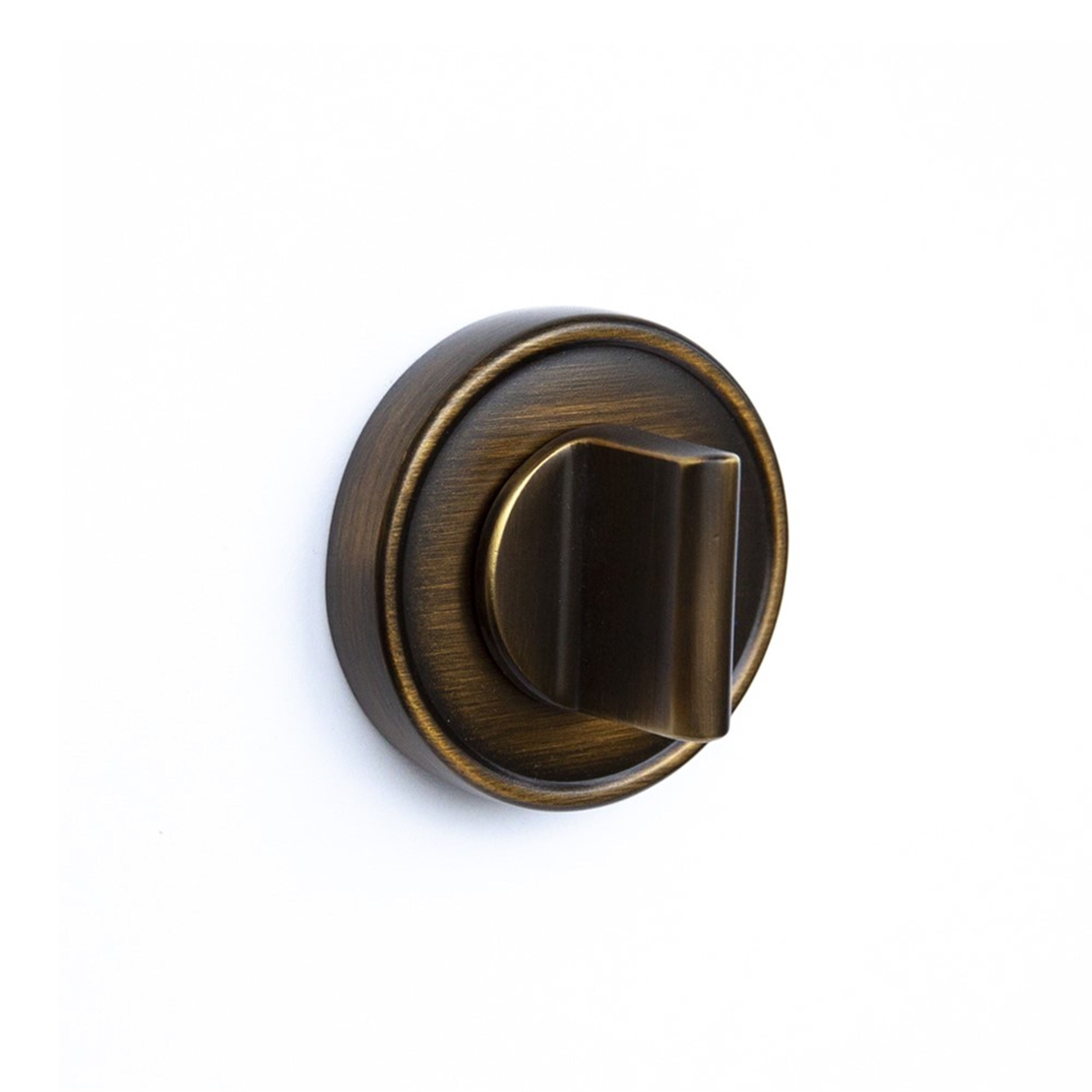 System Bronz Antik Saten Banyo Kapı Rozeti (RO14W MAB)