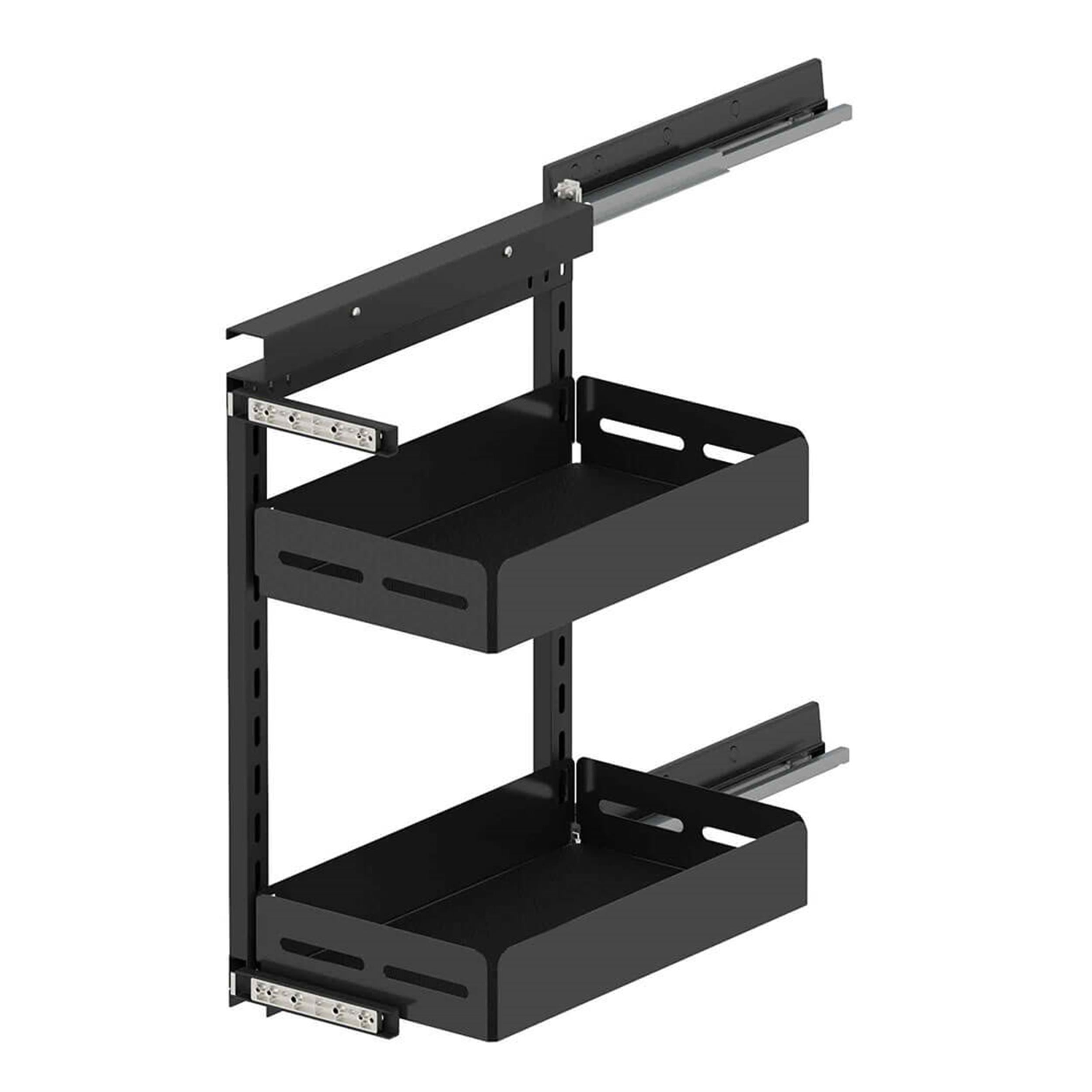 Starax Antrasit Unique Box Yandan Gizli Raylı Ünite (90 Derece) (S-2208-UB-A)