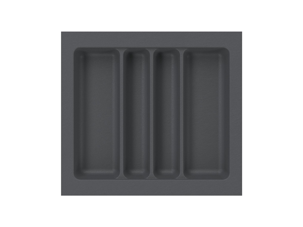 Starax Gri Plastik Kepçelik (S-2687-G)