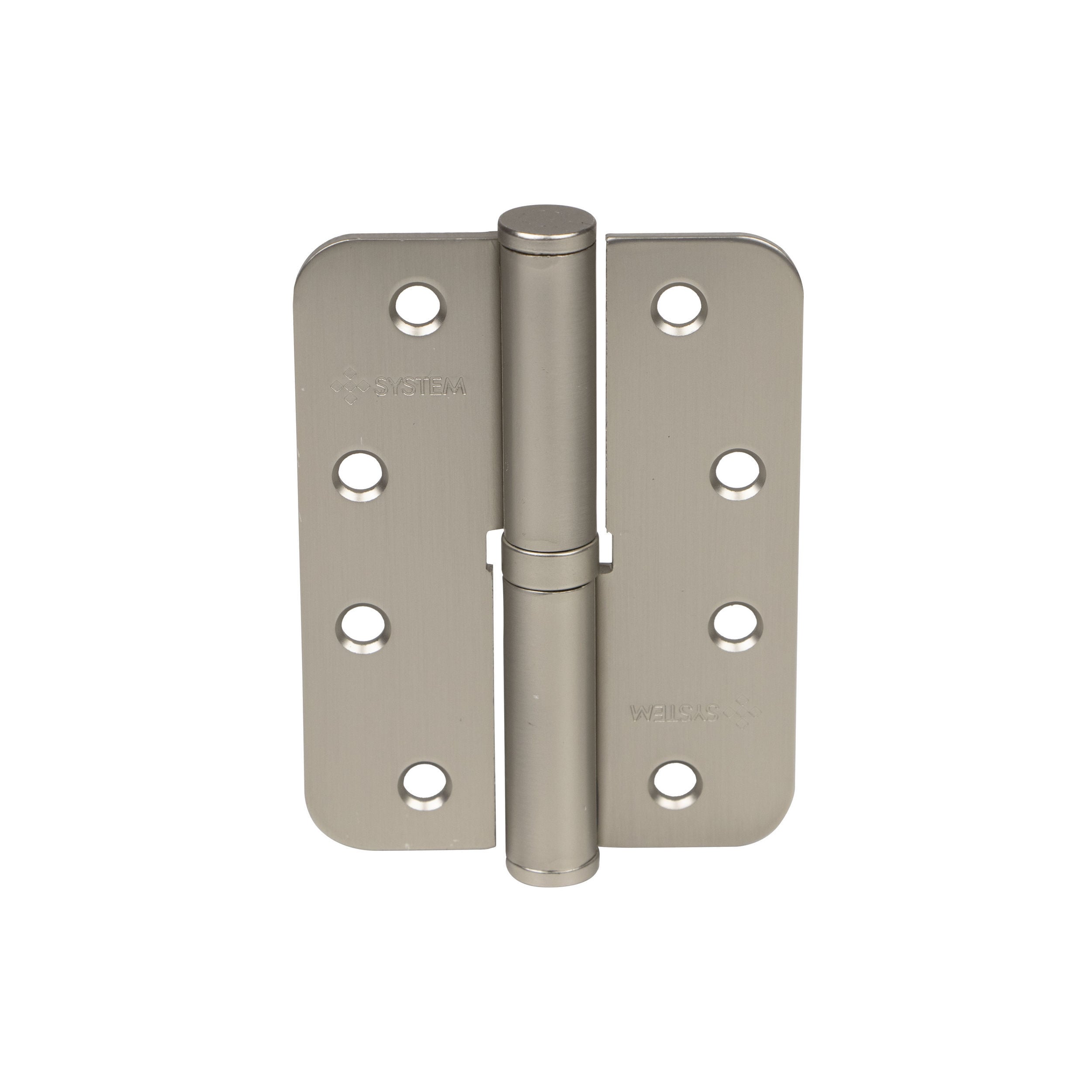 System Mat Nikel 10 cm 3 mm Okka Sağ Menteşe (SH100L NB )