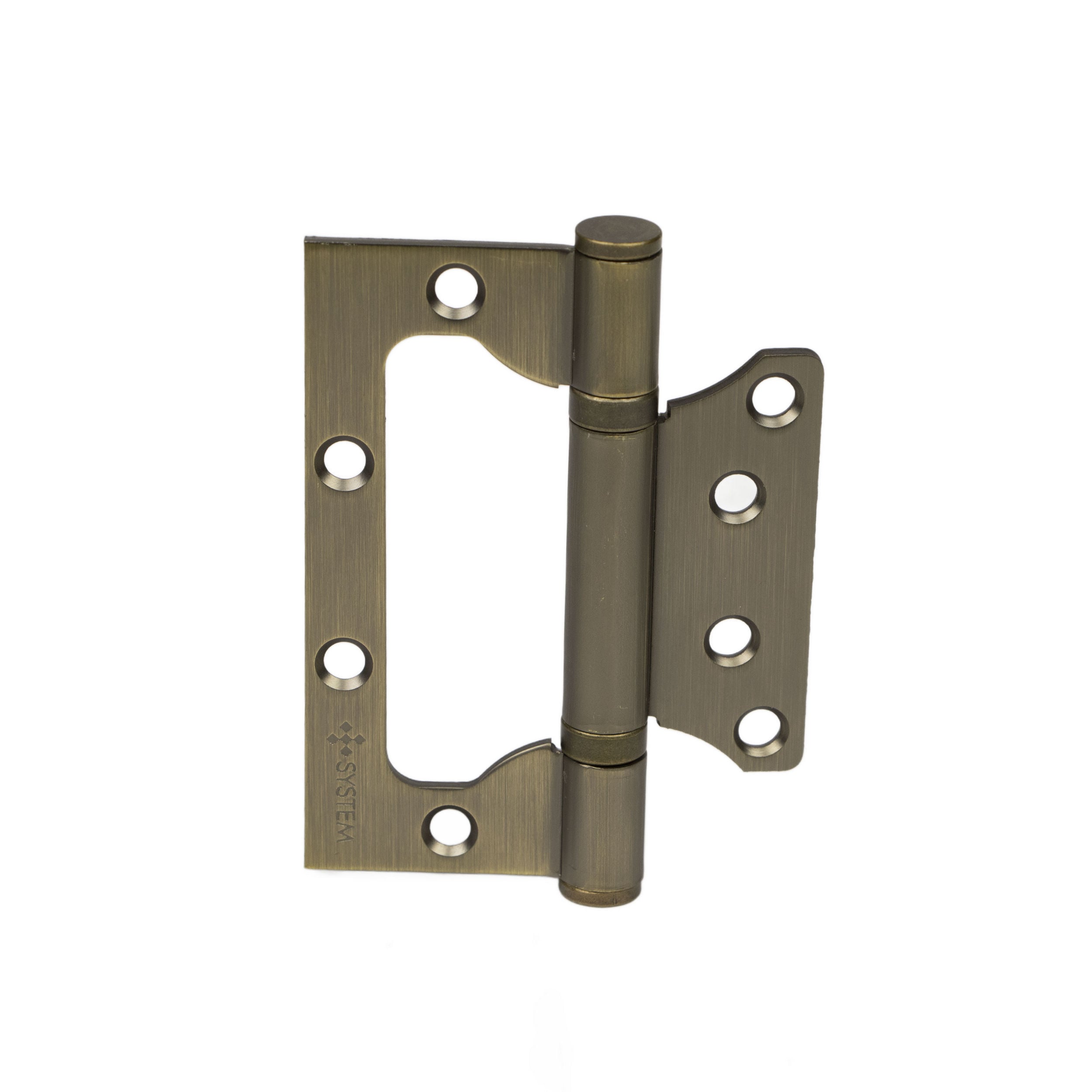 System Mat Antik Bronz 10 cm 3 mm Kelebek 2 Bilyalı Menteşe (SH102 ABM)