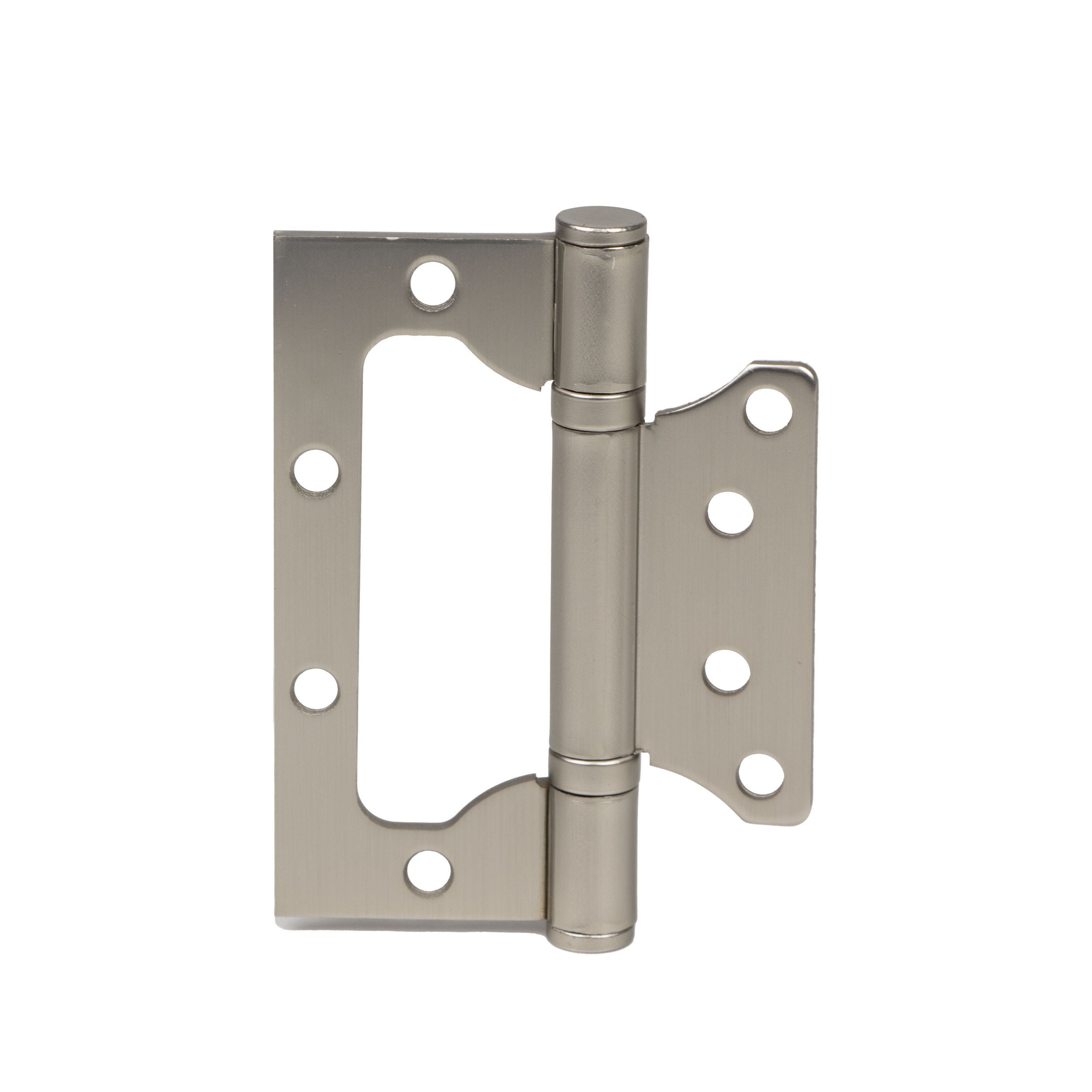 System Saten Nikel 10 cm 3 mm Kelebek 2 Bilyalı Menteşe (SH102 NB )