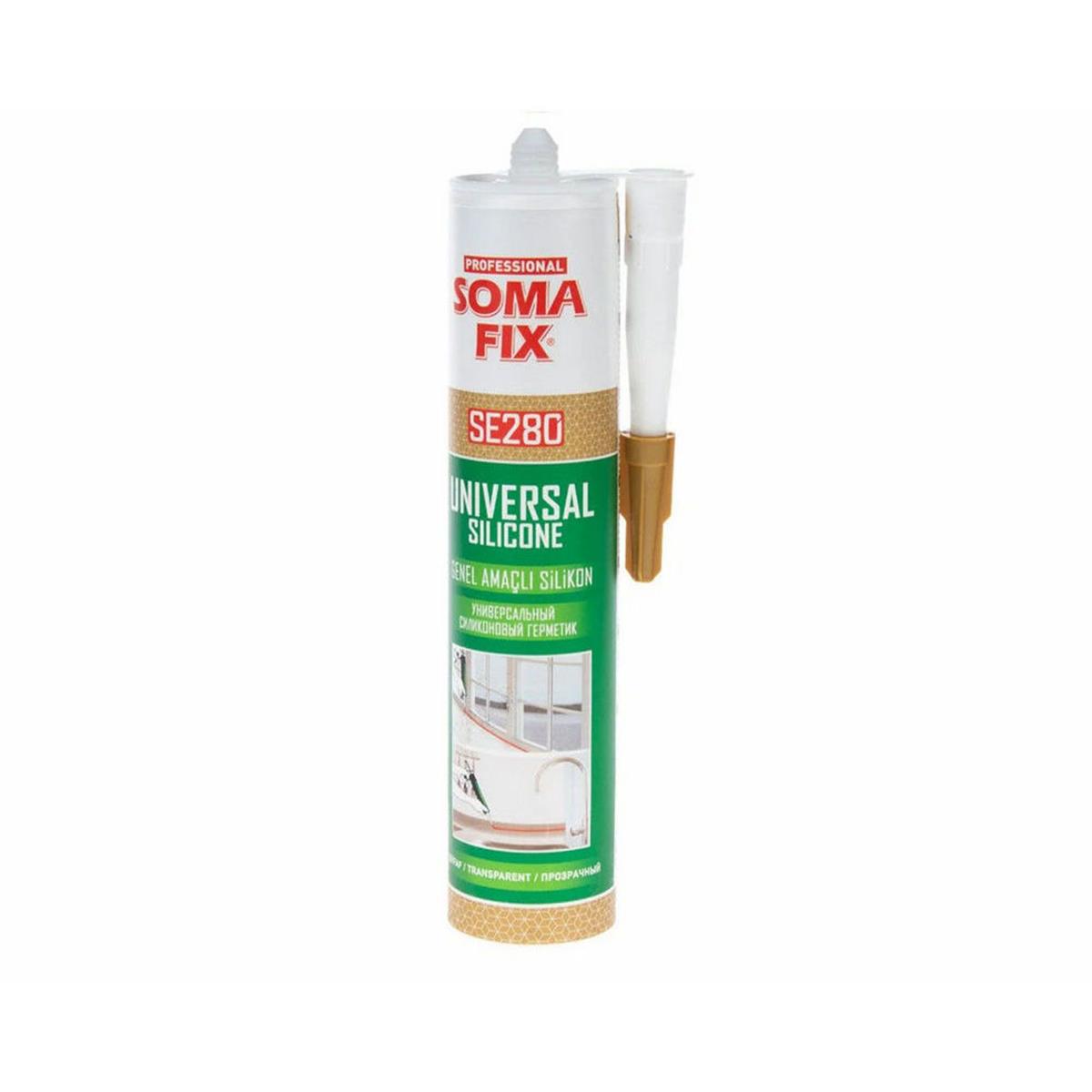 Somafix Açık Kahve 280 Gr. Silikon (SOMAFIX.SE287)