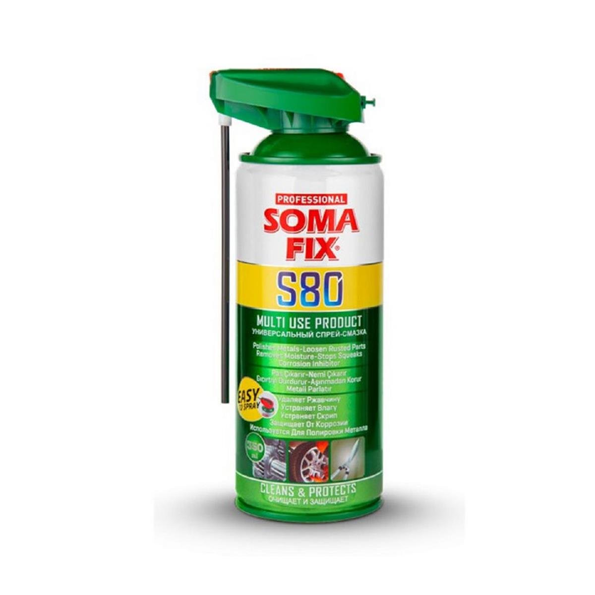 Somafix 350 Ml. 365 Gr. Özel Başlıklı Çok Amaçlı Sprey (SOMAFIX.S80-350)