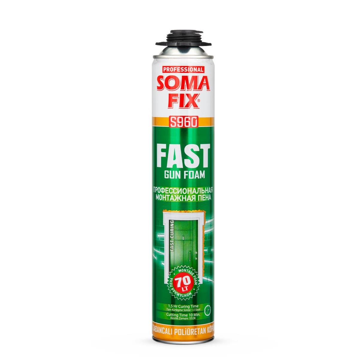 Somafix 750 Ml. Fast Tabancalı Köpük (SOMAFIX.S960)