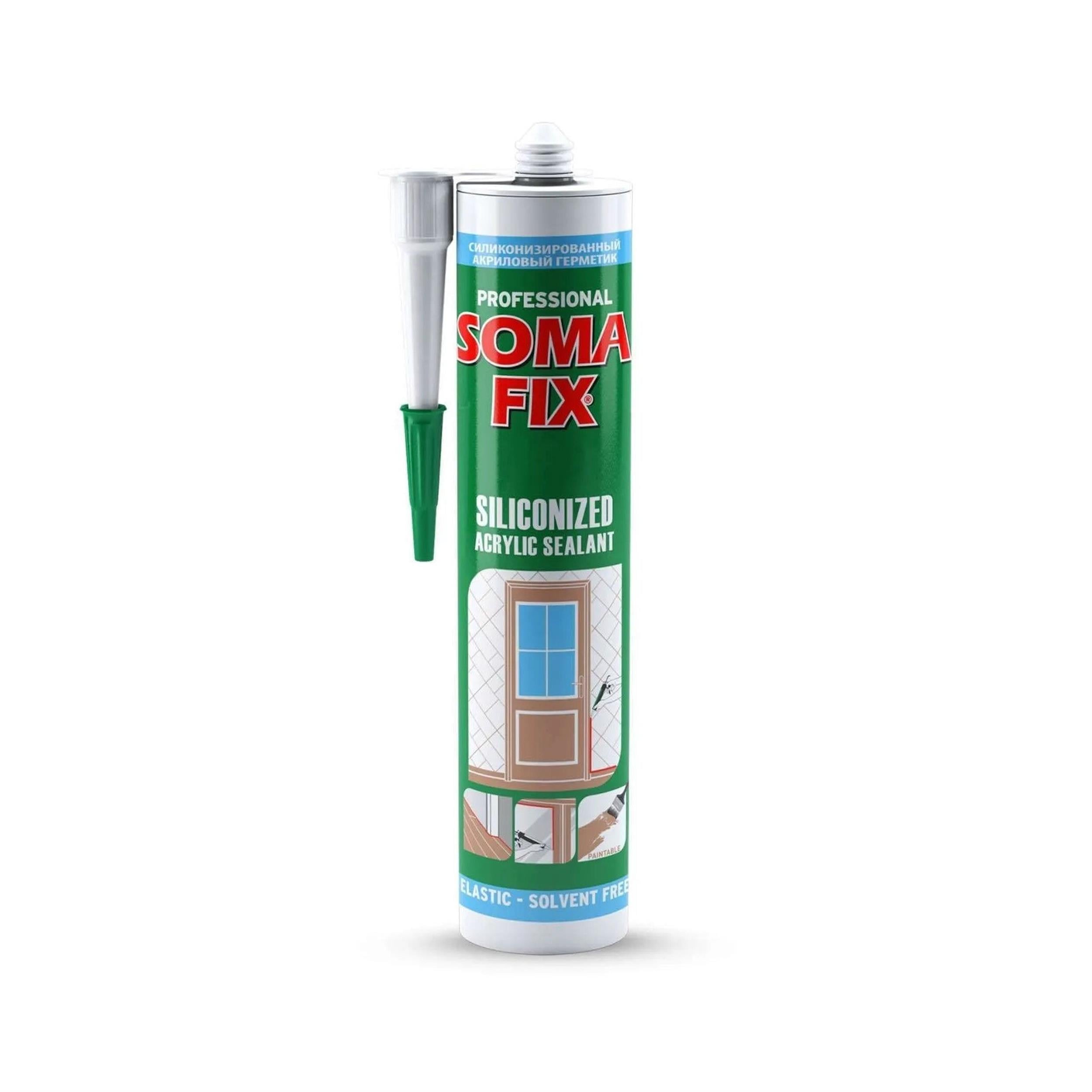 Somafix Altın Meşe 500 gr / 310 ml Akrilik Mastik (SOMAFIX.S127)