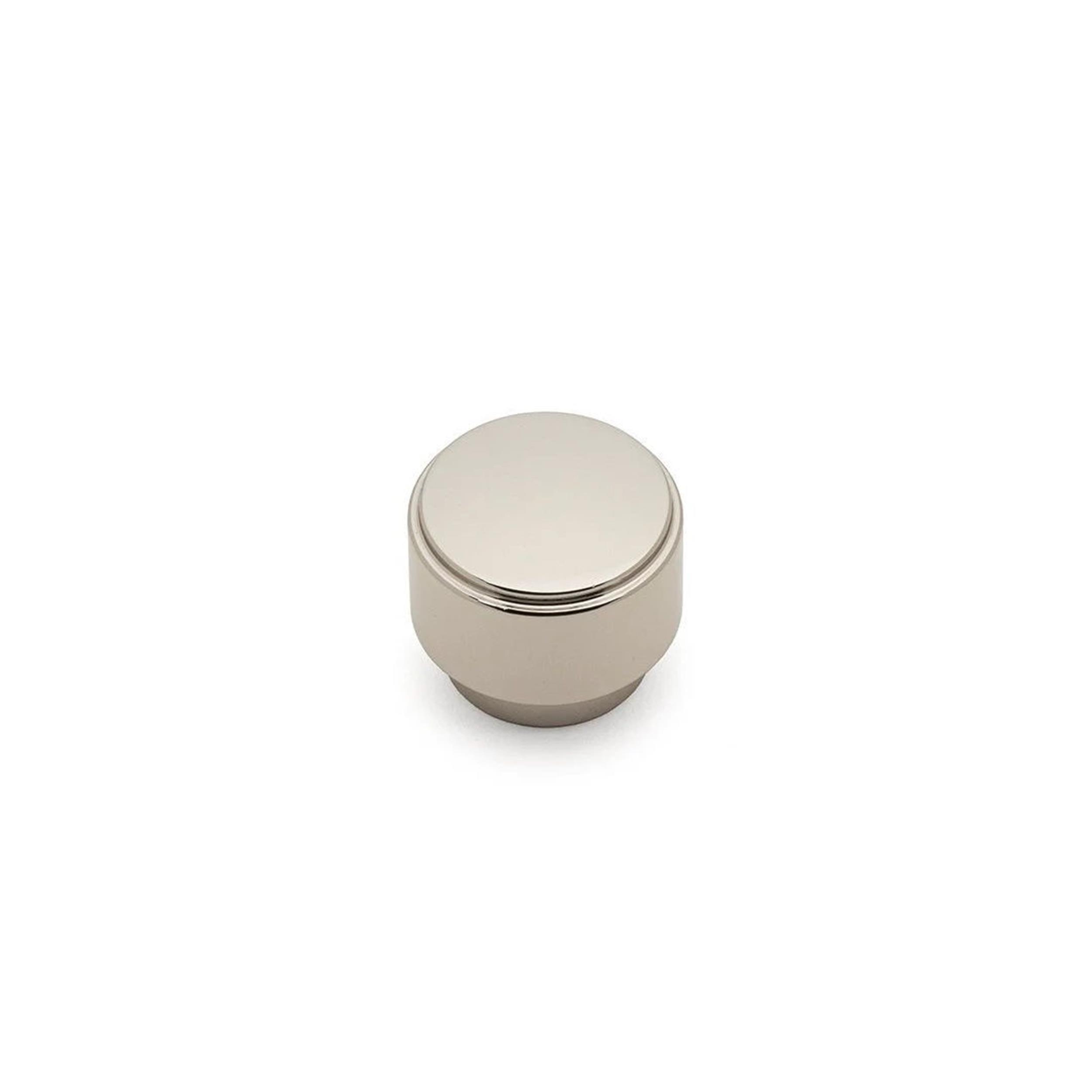 System Parlak Nikel 32 mm Düğme Mobilya Kulpu (SY1412 0032 PN)