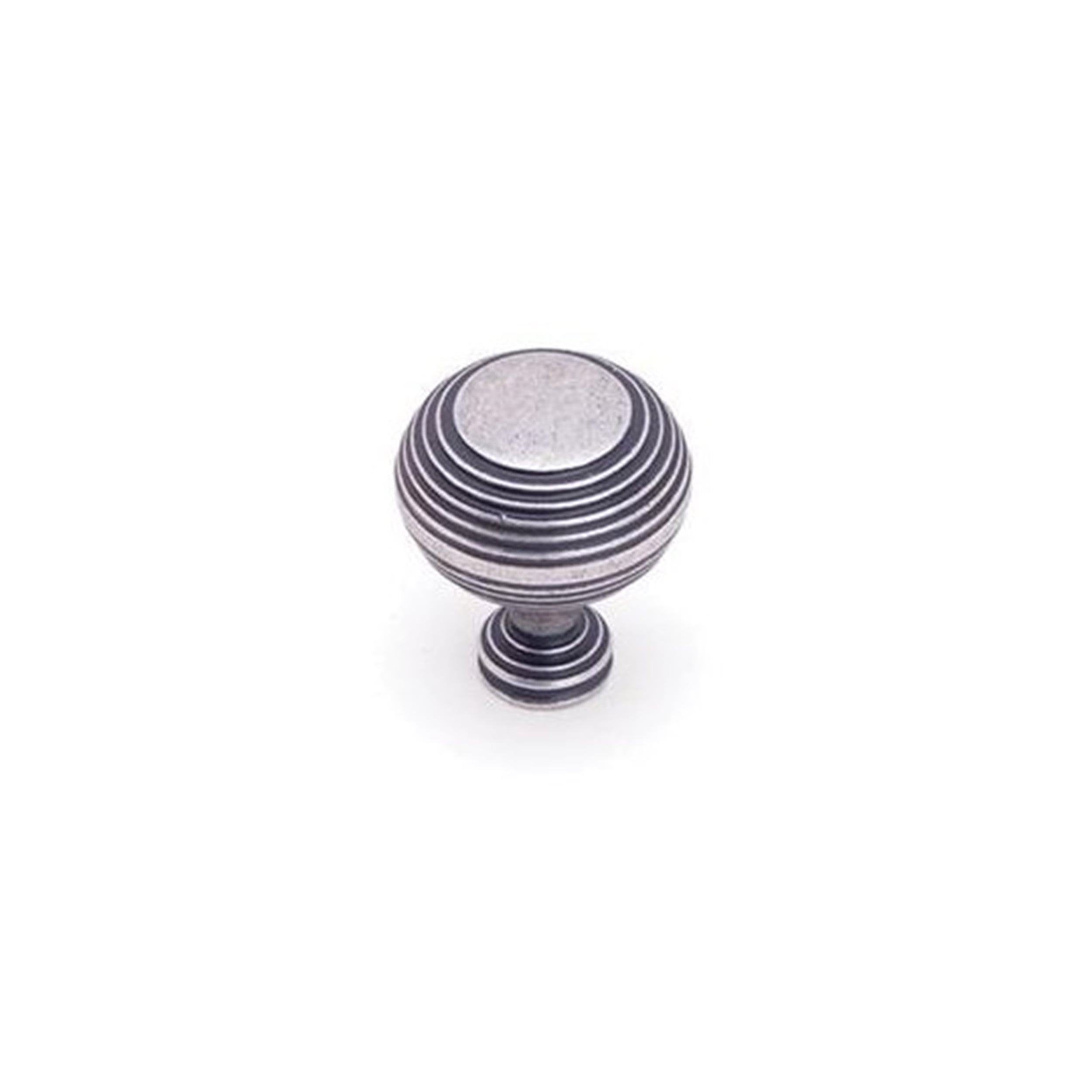 System Antik Gümüş 32 mm Düğme Mobilya Kulpu (SY1937 0032 OSM)