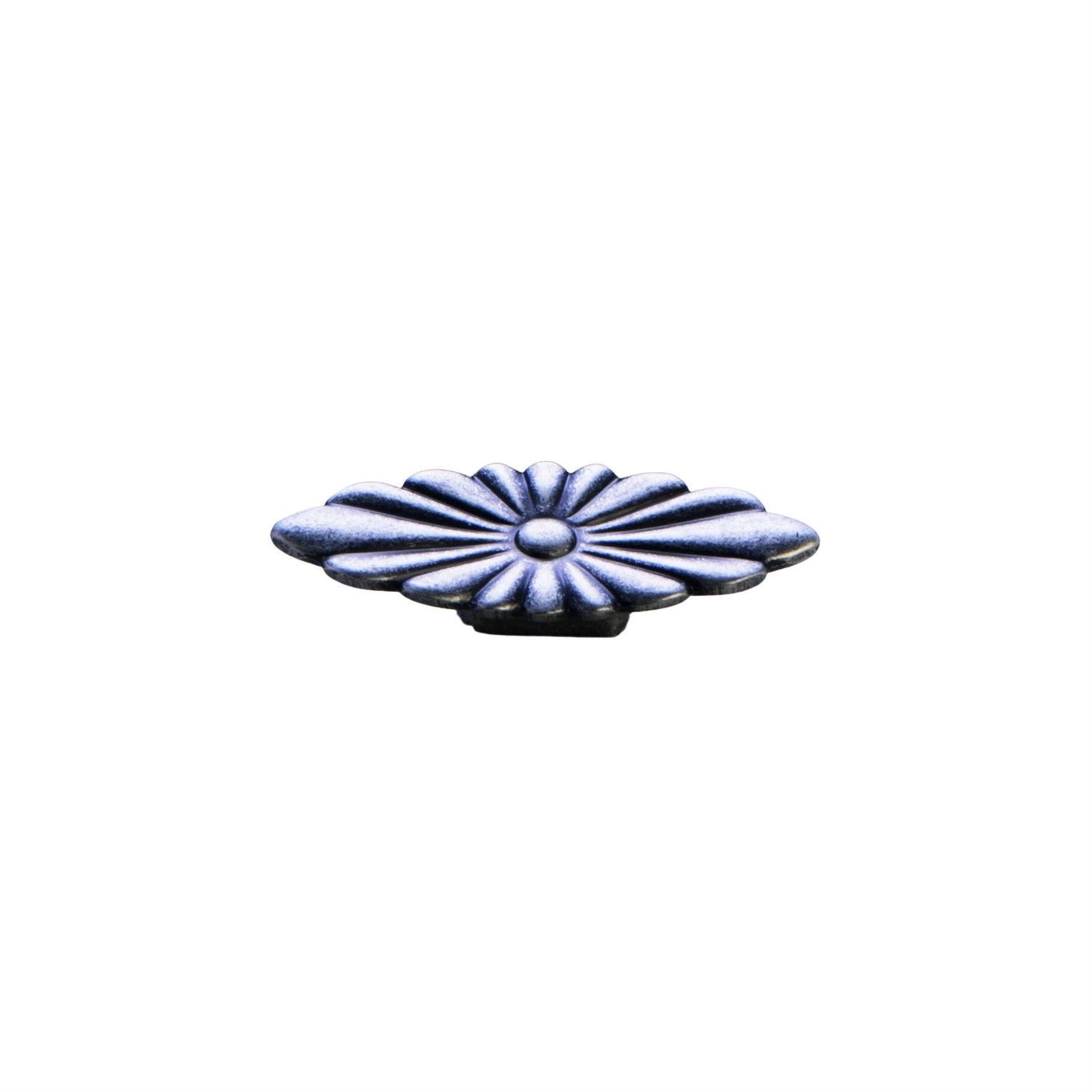 System Antik Gümüş 16 mm Düğme Mobilya Kulpu (SY4445 0016 OSM)