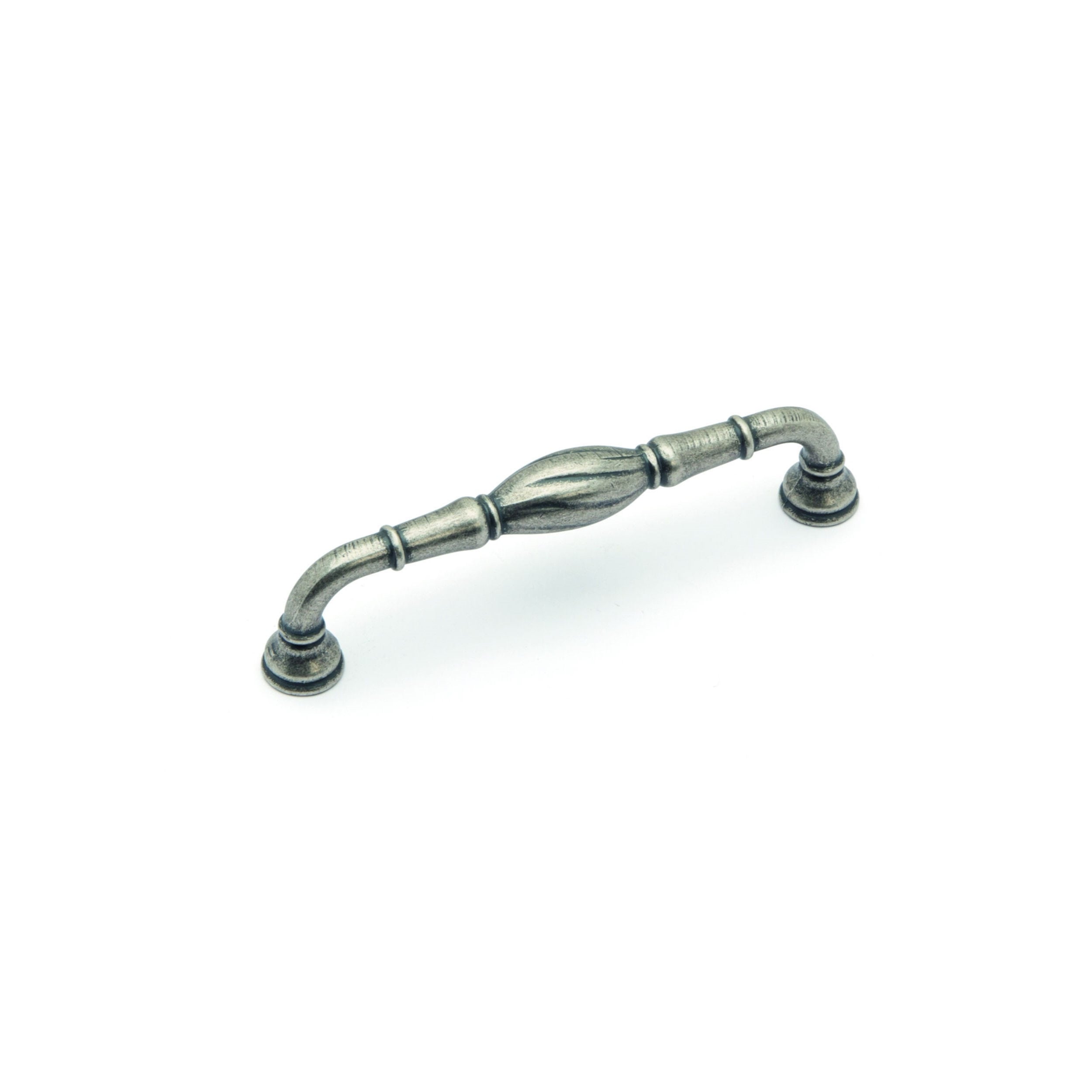 System Antik Gümüş 128 mm Çekme Mobilya Kulpu (SY4477 0128 OSM)