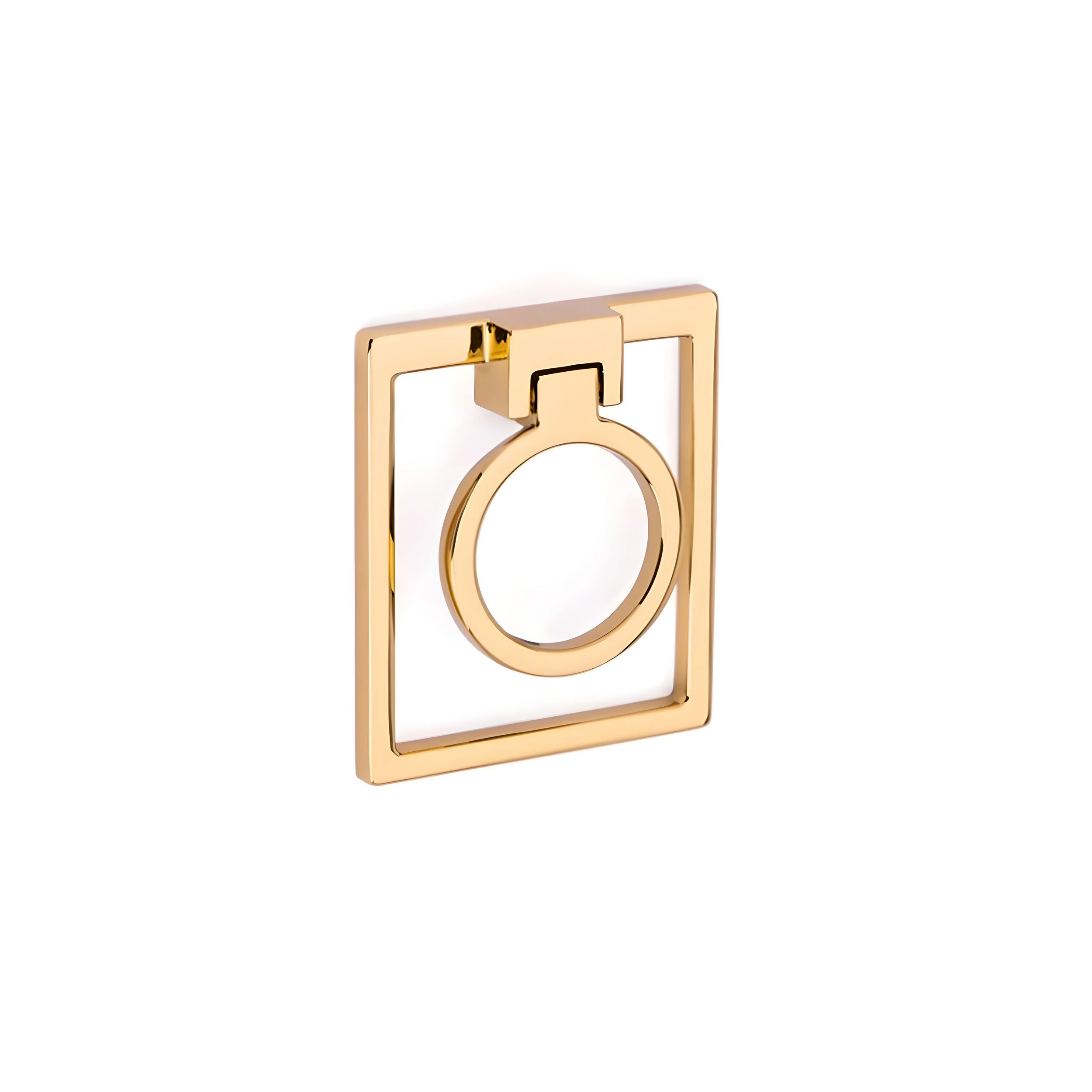 System Altın 74 mm Halka Çekme Mobilya Kulpu (SY4622 0074 GL-GL)