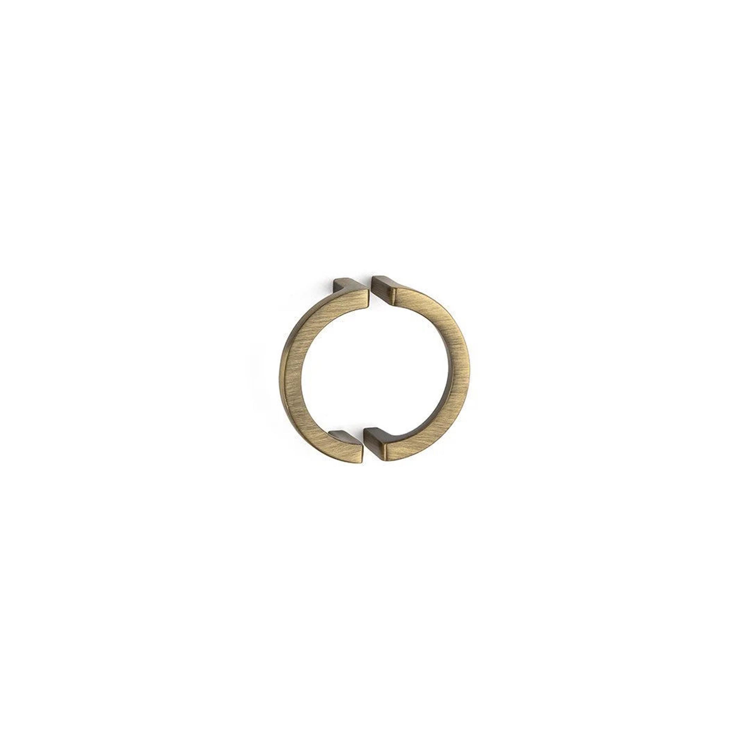 System Antik Saten Mat 64 mm Çekme Mobilya Kulpu (SY4701 0064 ABM)