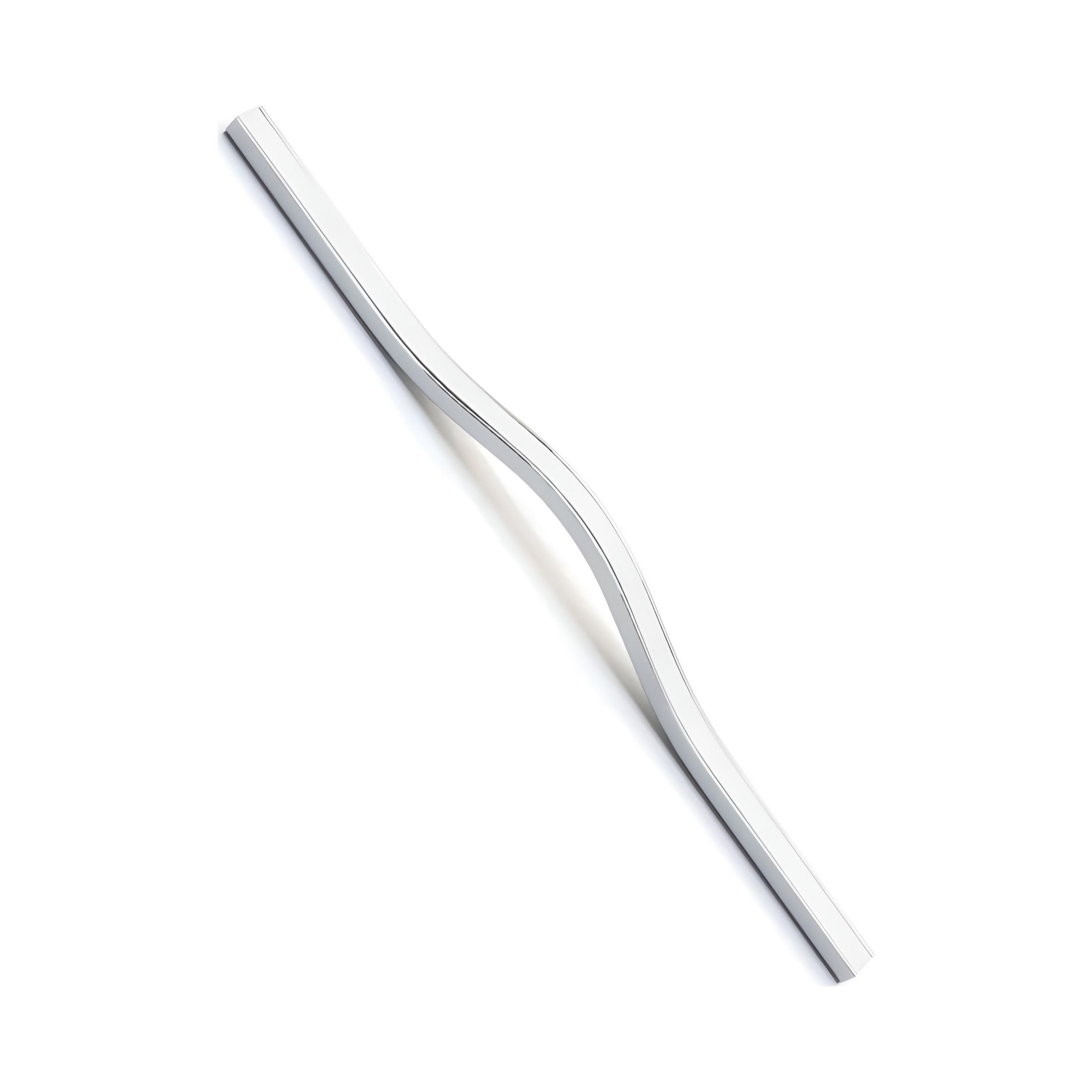 System Krom-Beyaz 320 mm Çekme Mobilya Kulpu (SY7615 0320 CR-AL7)