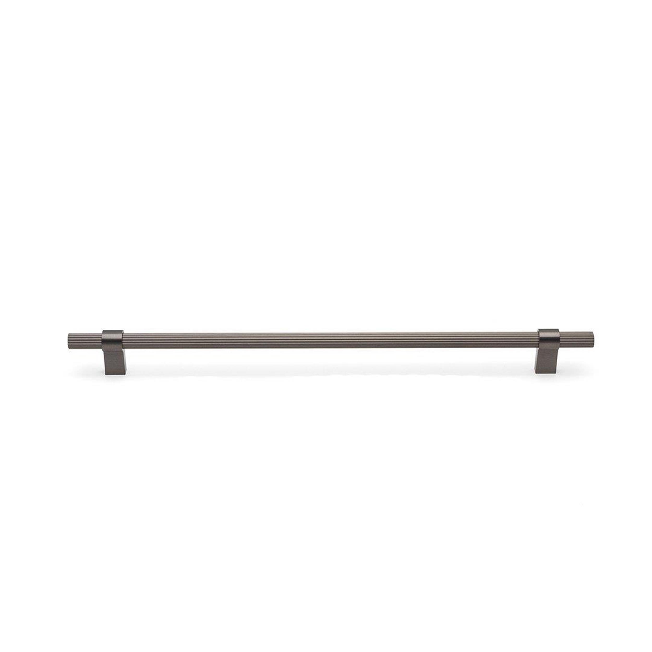 System Füme Saten 320 mm Çekme Mobilya Kulpu (SY8990 0320 BBN-BBN)