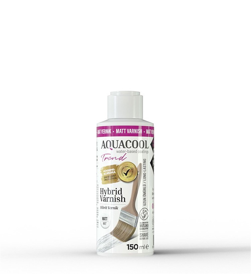 Aqua Cool Parlak 150 Ml. Trend Hibrit Vernik (T-1202/0,15)