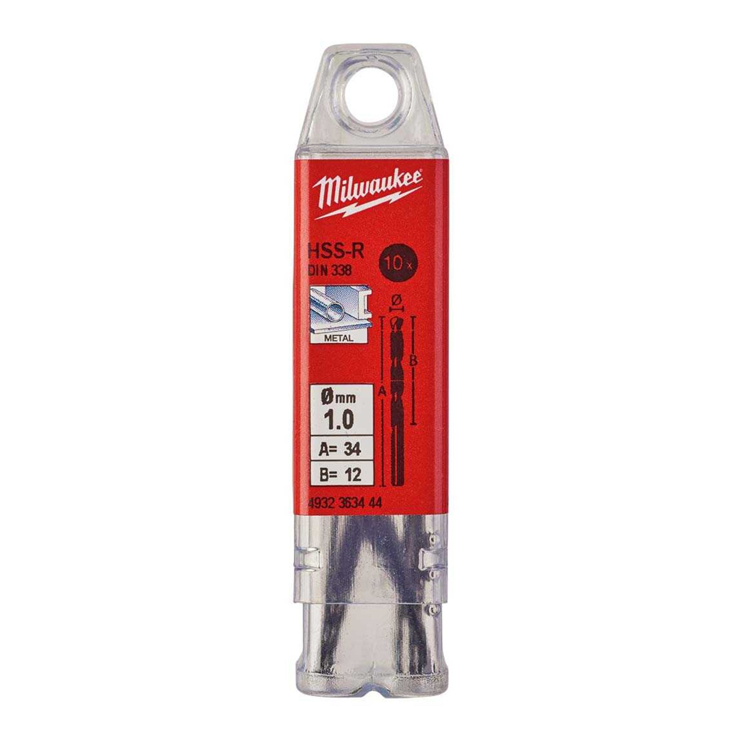 Milwaukee 9,5 mm Metal Matkap Ucu (T4932363529)