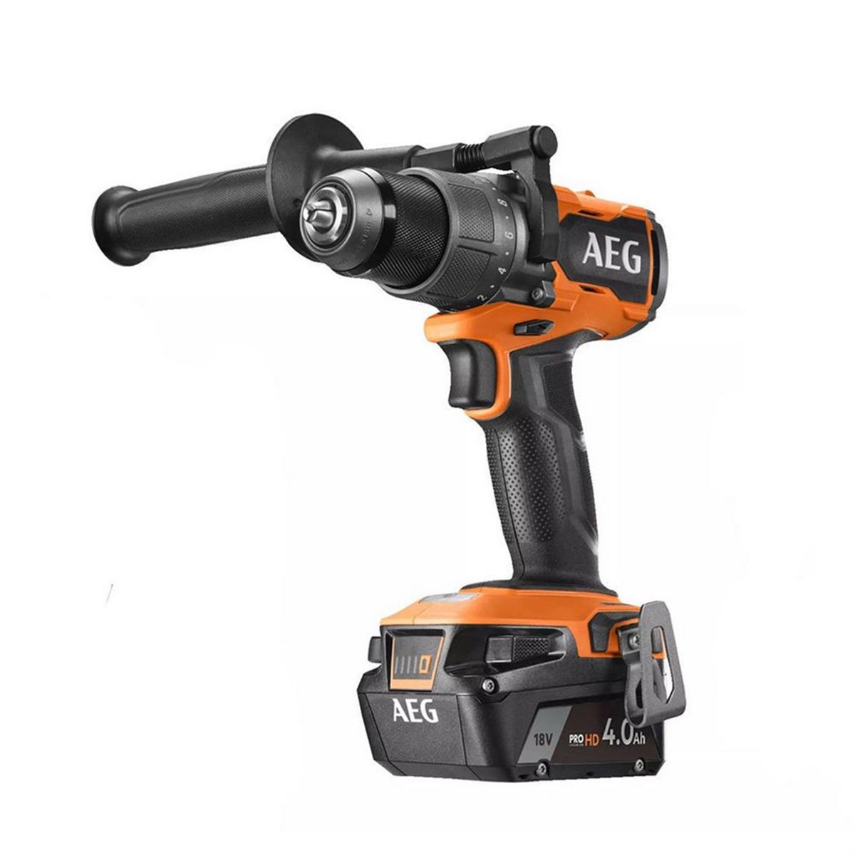 AEG BS 18C3BL-402C 18 V Çift Akülü 4 Ah Matkap (T4935478936)