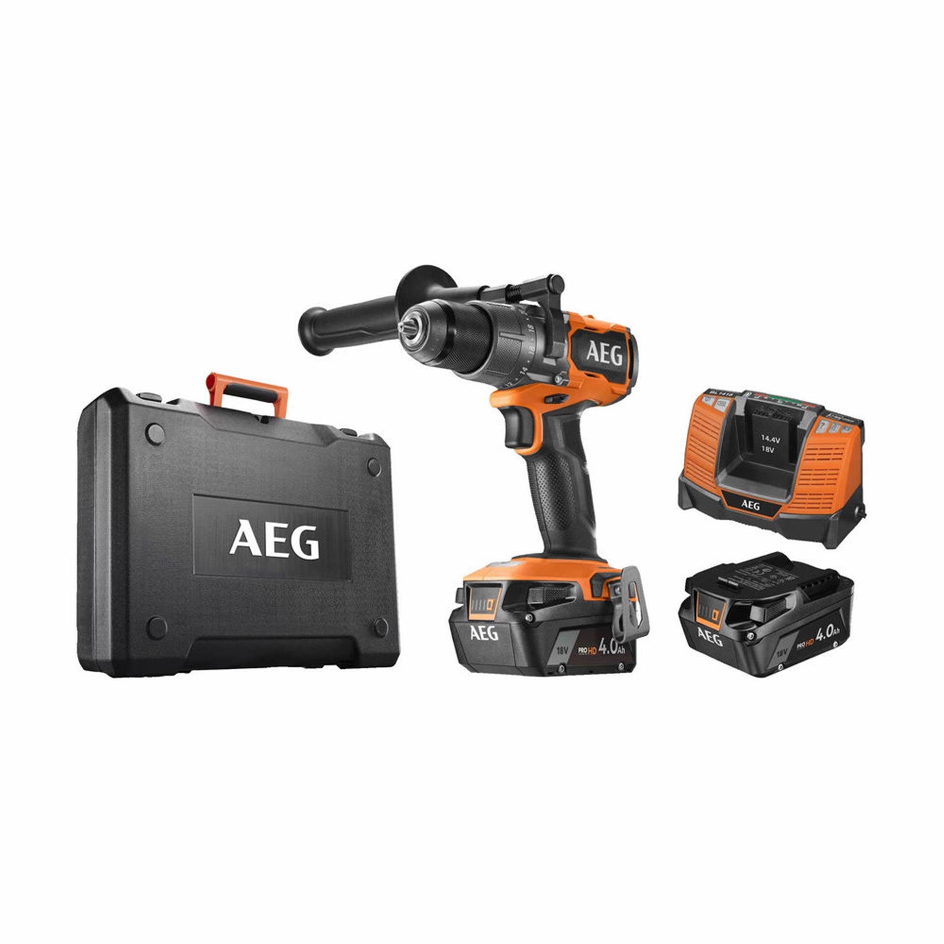 AEG BSB 18C3BL-0 Solo Kömürsüz Darbeli Matkap (T4937478939)