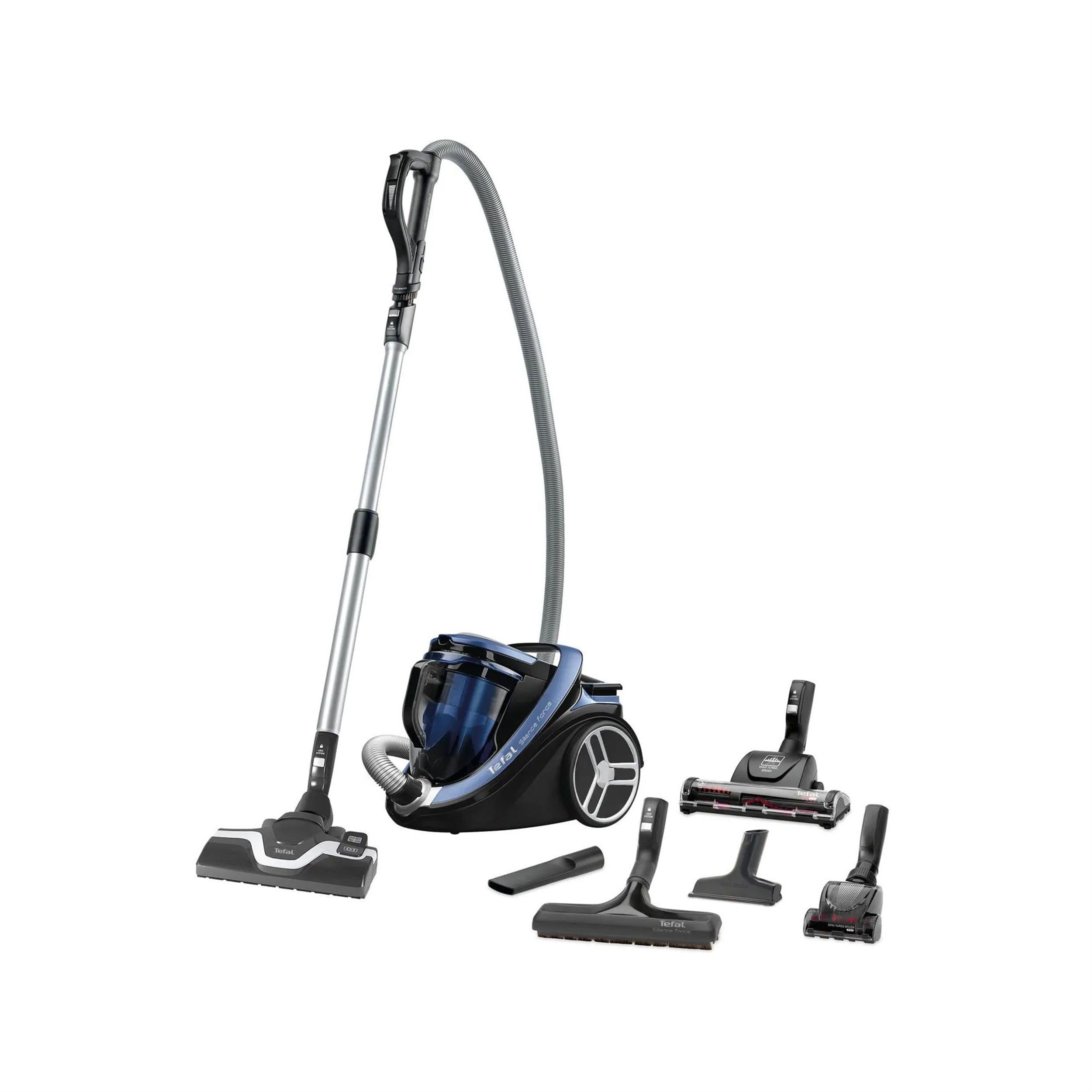 Tefal Tw769 Mavi 5★ Silence Force Cyclonic Toz Torbasız Elektrikli Süpürge (TFL-2211400810)