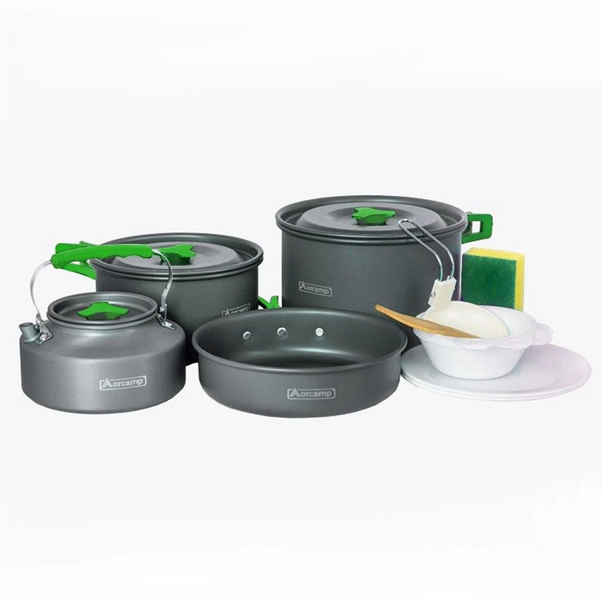 Orcamp Alüminyum Tencere Seti (4 Parça) (TM.15.00.0029)