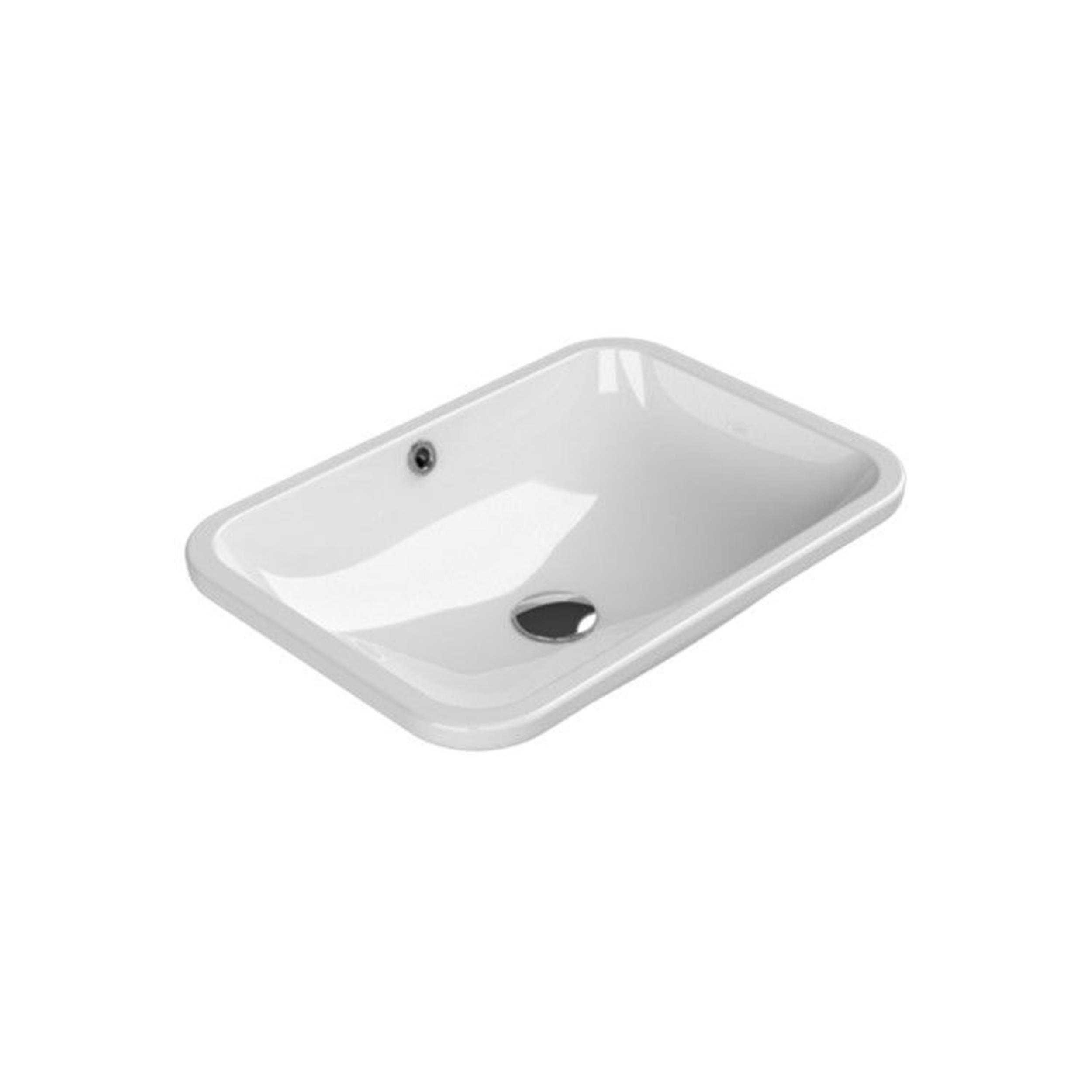 Cerastyle 40x55 cm City Tezgah Altı Lavabo (TURKUAZ.070400-01)
