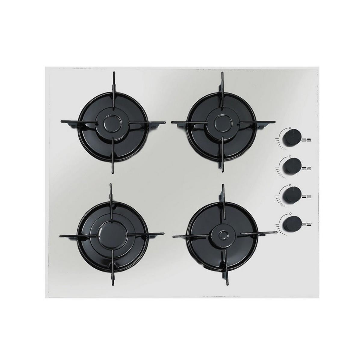 Ukinox Beyaz Cam 60 cm Carlo Ankastre Ocak (UKINOX.436.6040.Q263)