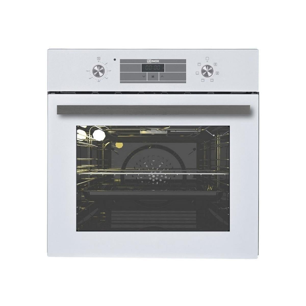 Ukinox Beyaz Cam Matteo 6 + 1 Ankastre Fırın (UKINOX.560.6616.F202)