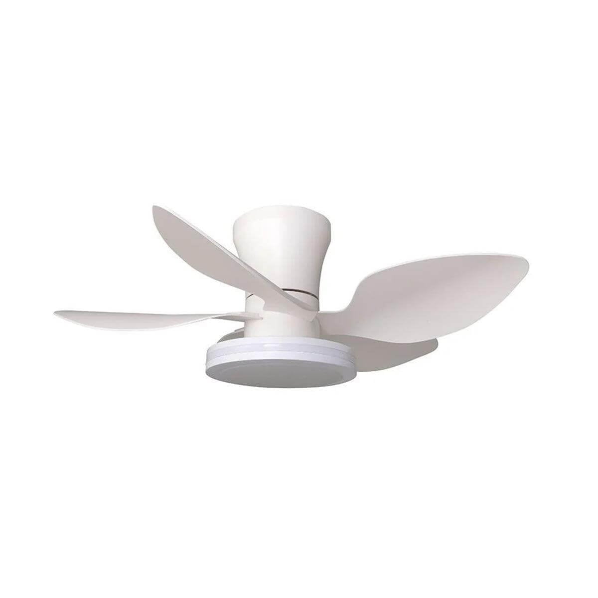 Vanti Beyaz 30 Watt LED Dekoratif Plastik Tavan Vantilatörü (VANTİ.KCF304)