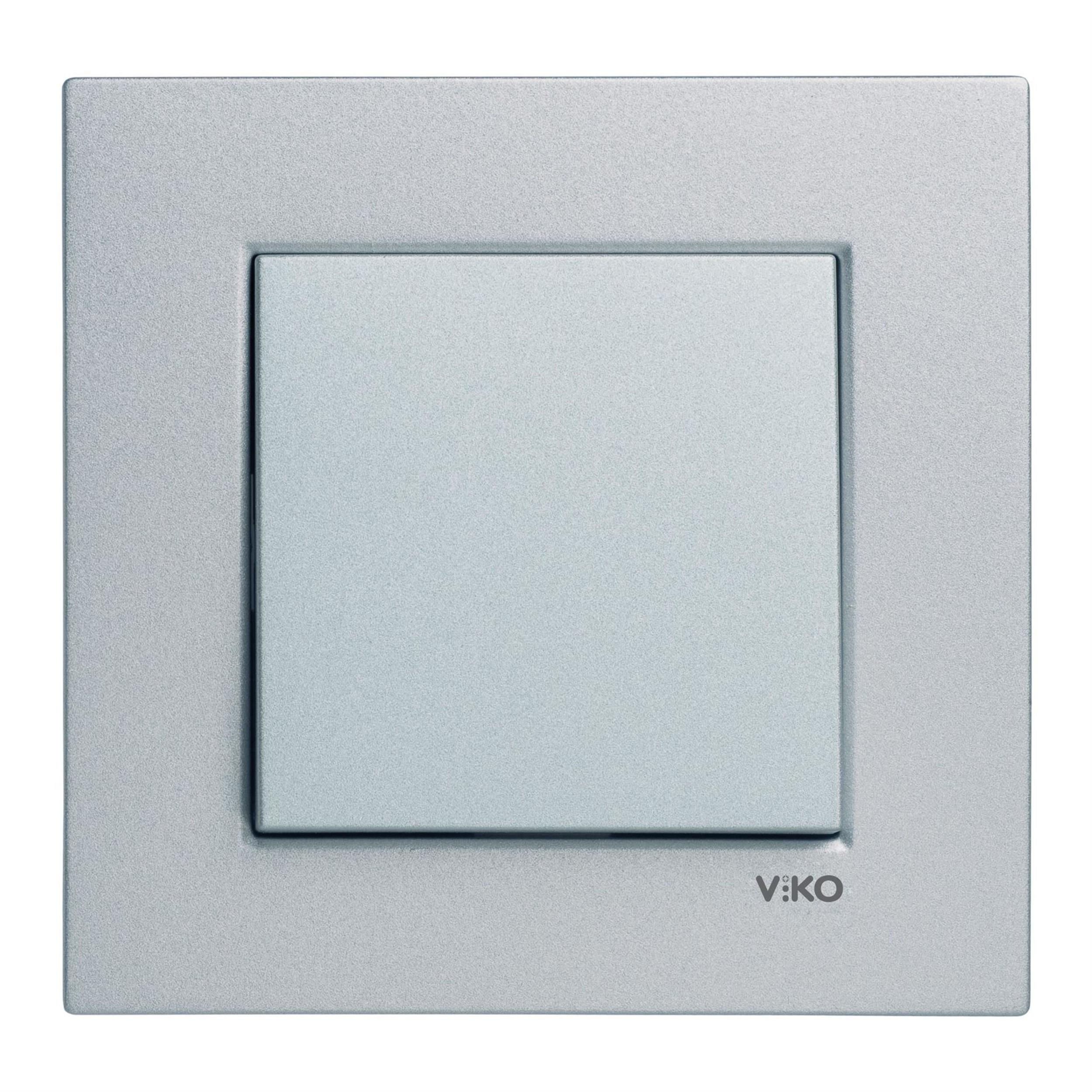 VİKO Gümüş Novella Anahtar (Mekanizma Dahil) (VK-92005001)