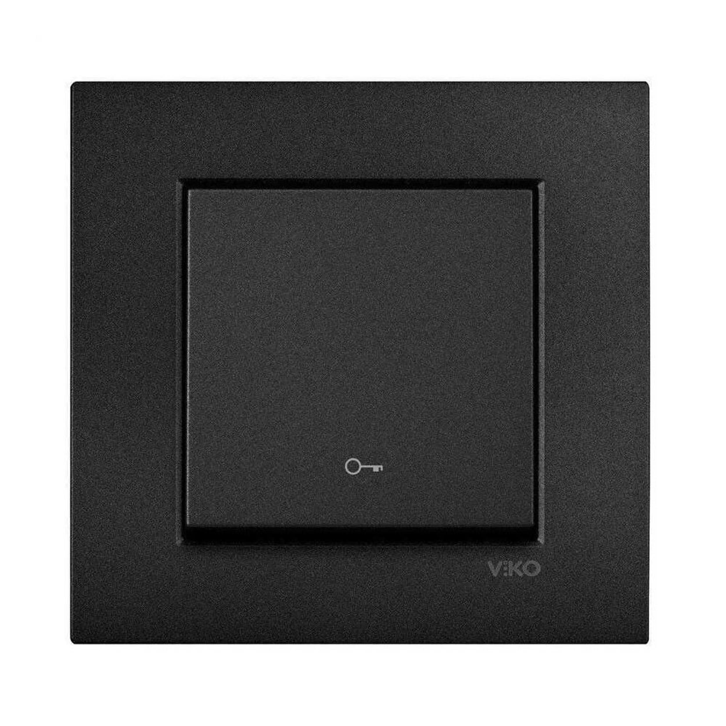 VİKO Siyah Novella Kapı Otomatiği (Mekanizma Dahil) (VK-92005505)