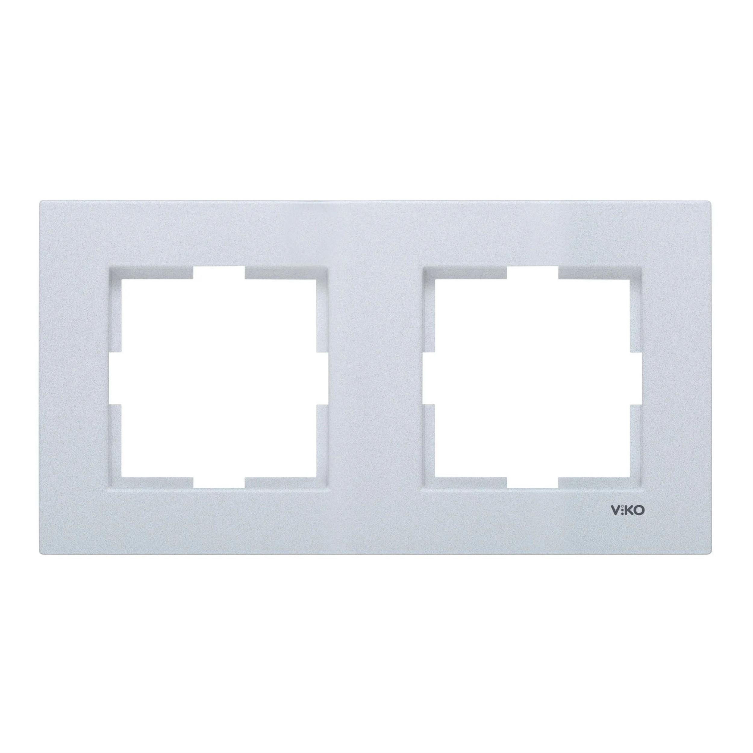 VİKO Gümüş Novella İkili Çerçeve  (VK-92090602)