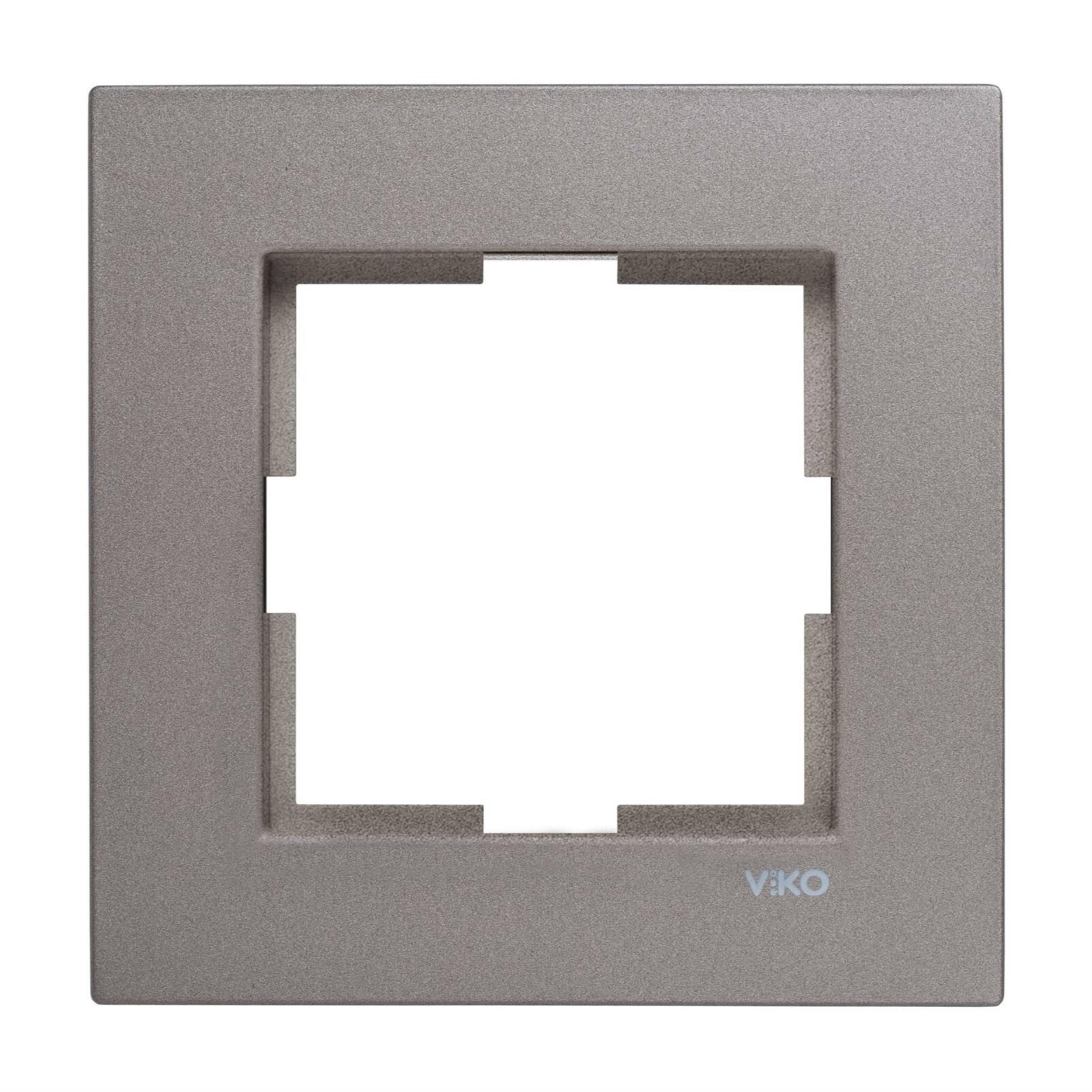 VİKO Antrasit Novella Tekli Çerçeve  (VK-92090631)