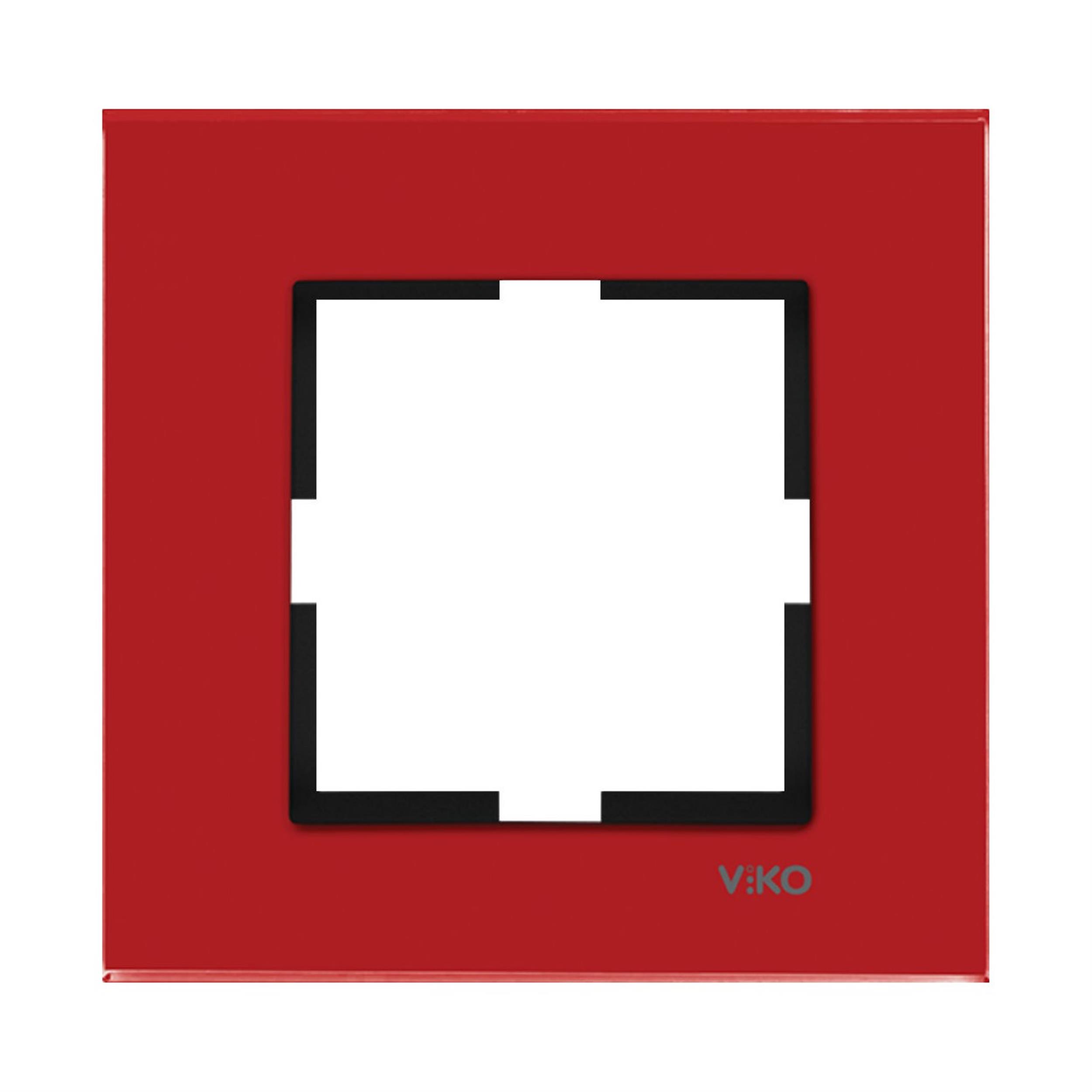 VİKO Bordo Novella Tekli Cam Çerçeve (VK-92092261)