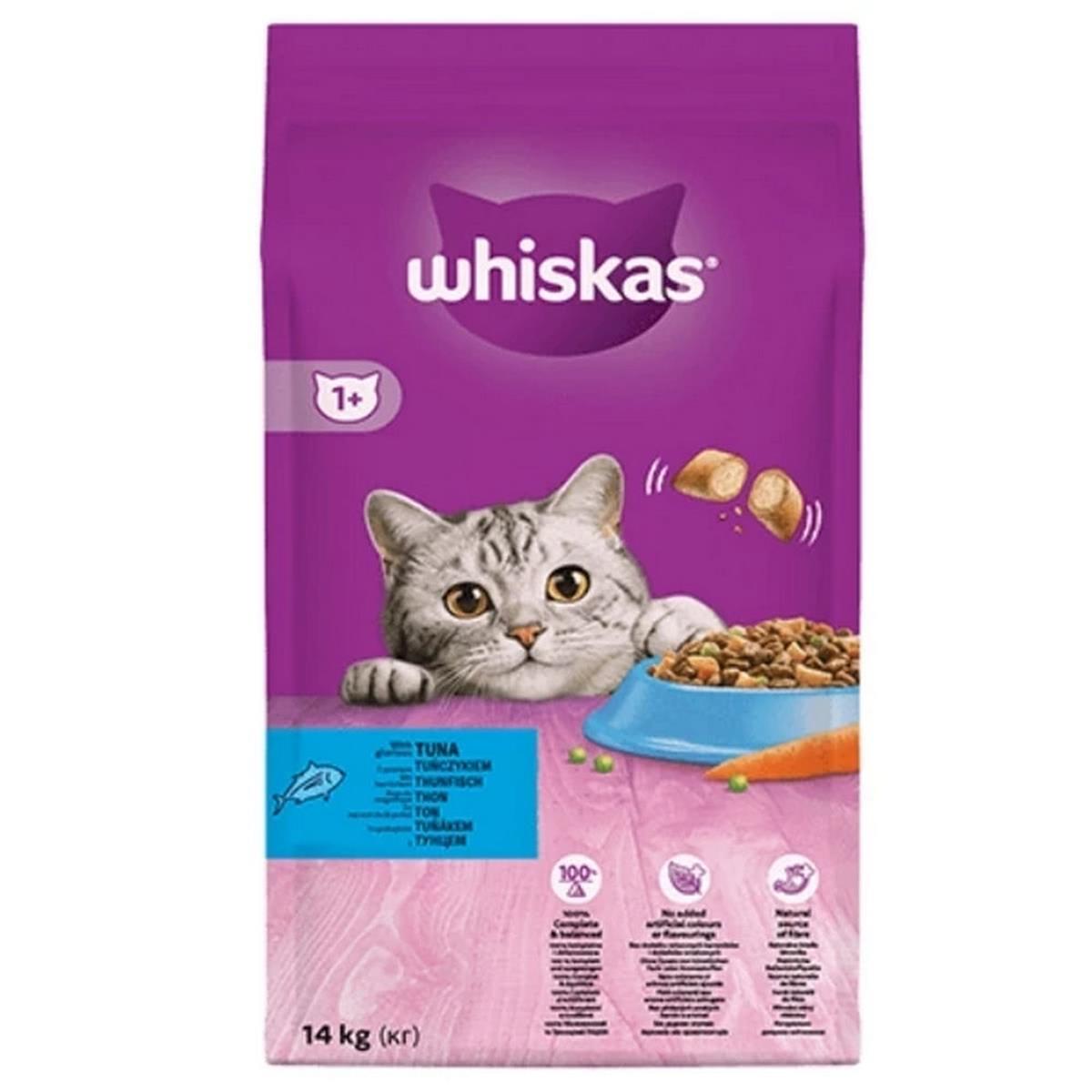 Whiskas 14 Kg Ton Balıklı ve Sebzeli Kuru Kedi Maması (WHISKAS.149658)
