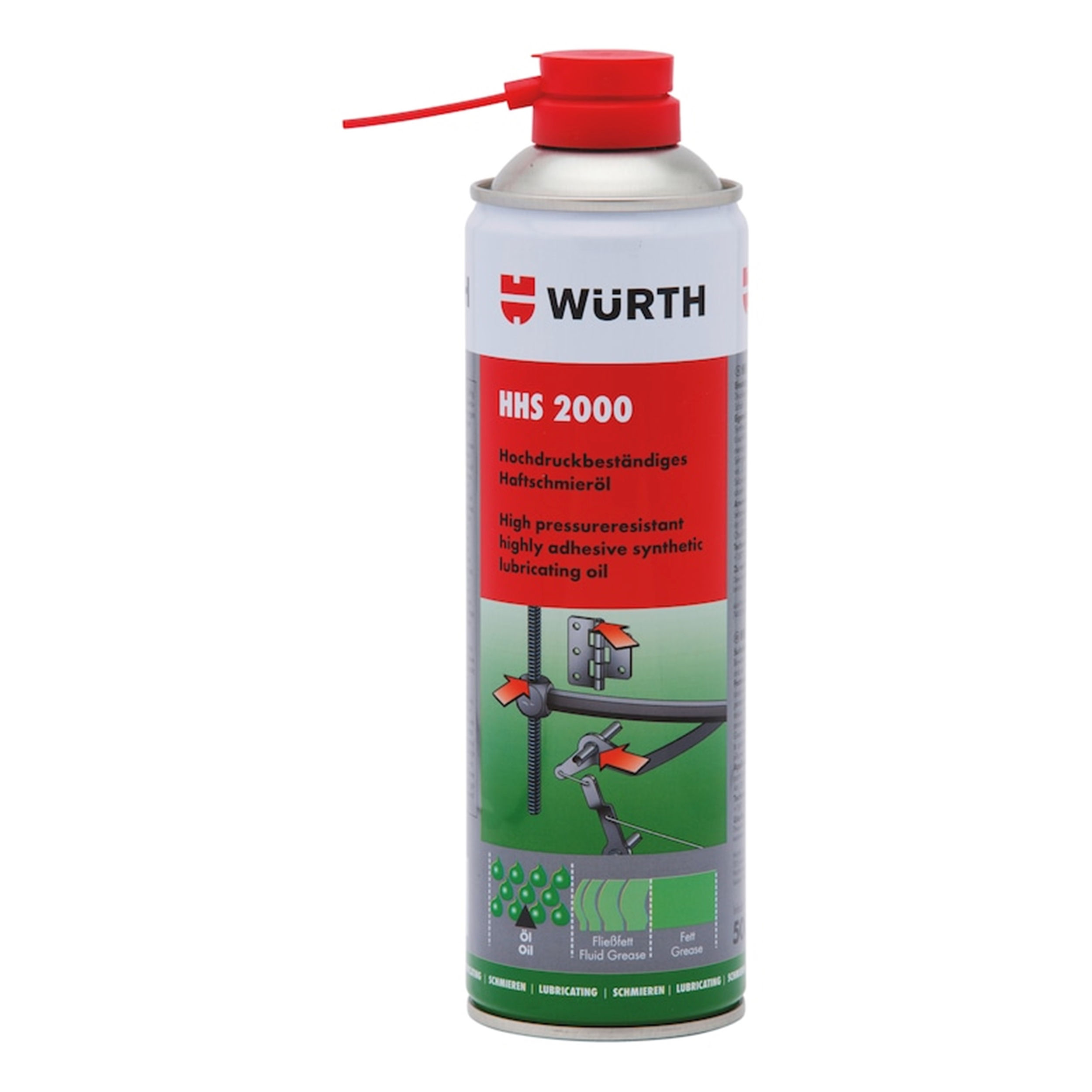 Würth 500 Ml. Hhs 2000 Sıvı Gres Yağı (WÜRTH.0893 106)