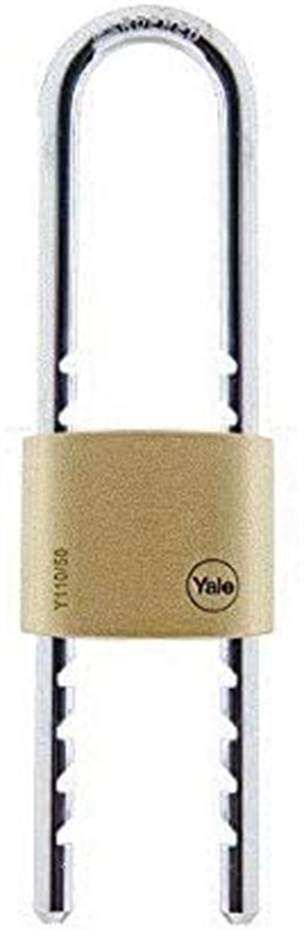 YALE Pirinç 50 mm Halka Ayarlı Asma Kilit (Y110B/50/155/1)