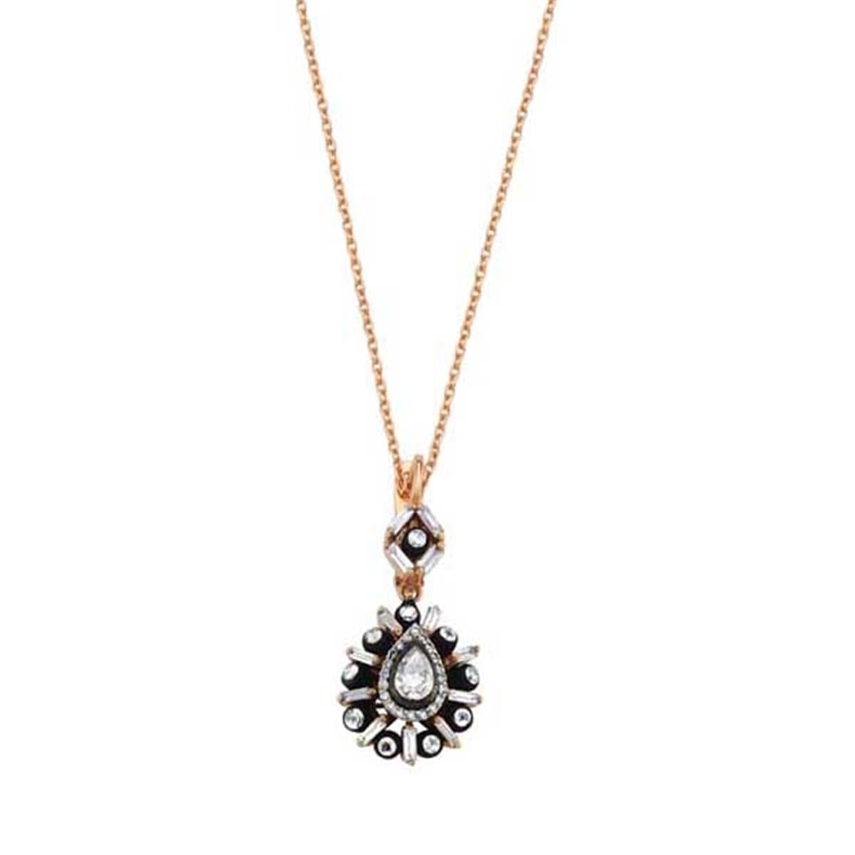 0.69 Karat Elmas Tasarım Kolye L059742