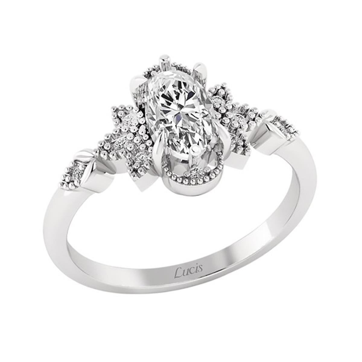 0.76 Karat Pırlanta Tasarım Yüzük L060521