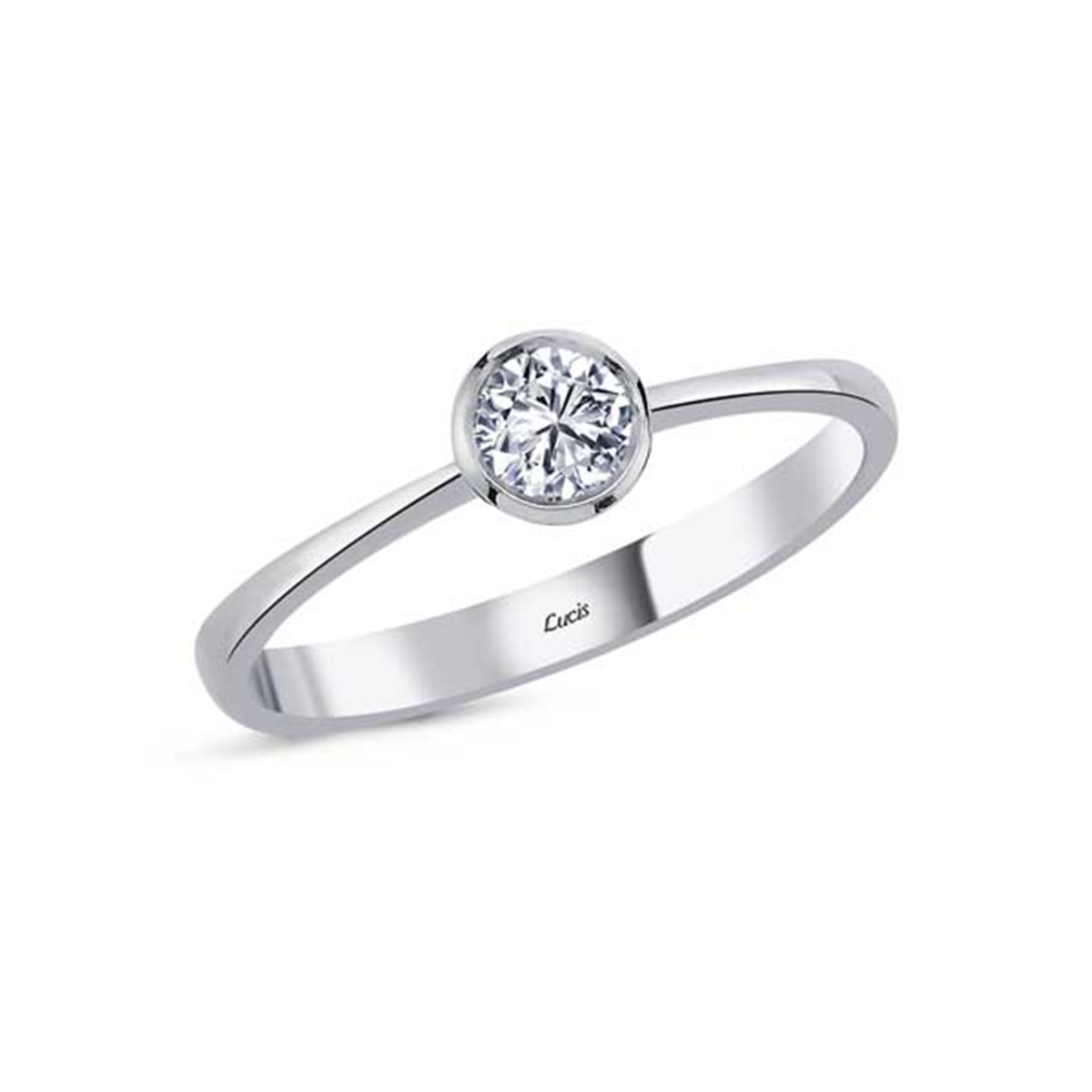 0.22 Karat Pırlanta Tektaş Yüzük L056233