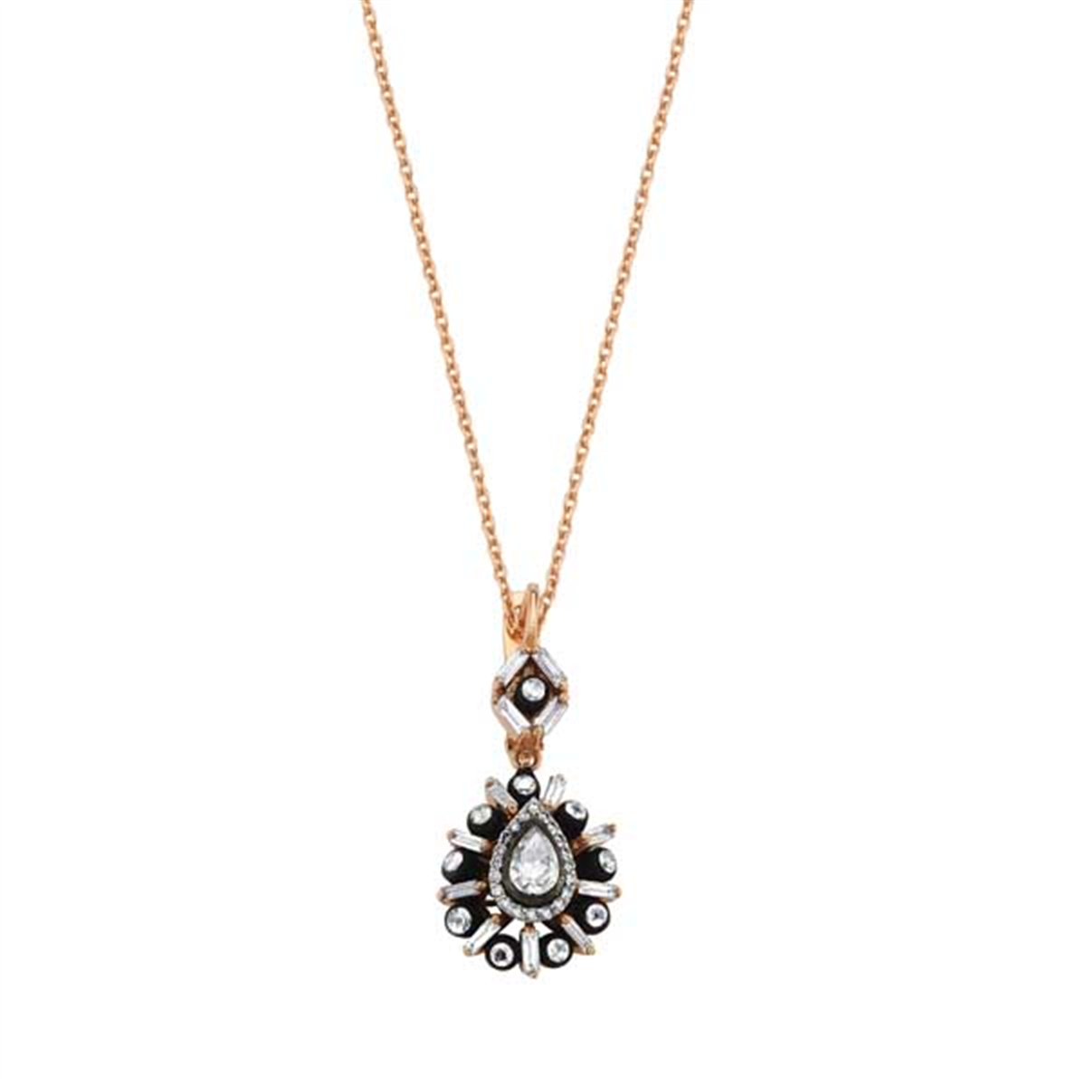 0.55 Karat Elmas Tasarım Kolye L050786
