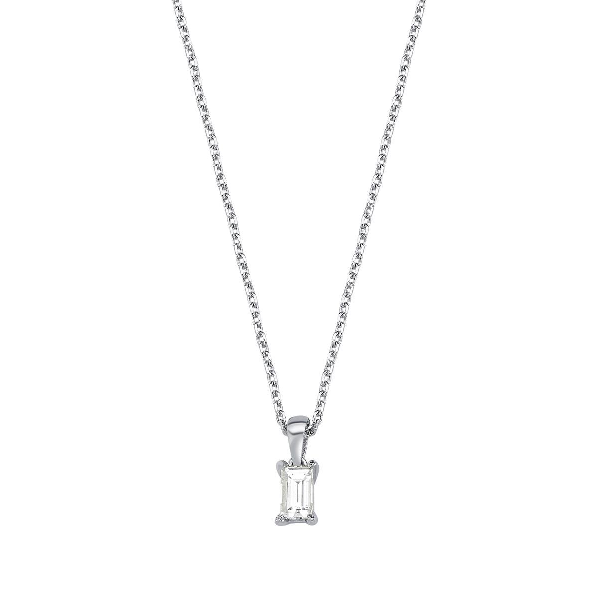 0.30 Karat Pırlanta Tektaş Kolye