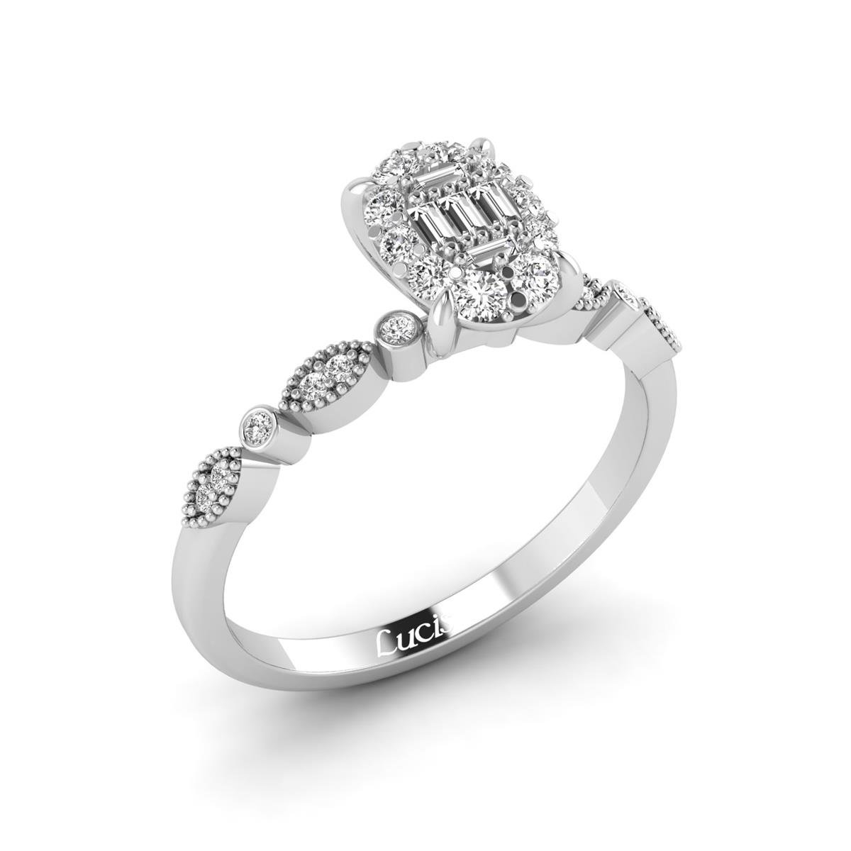 0.20 Karat Pırlanta Violet Yüzük L065137