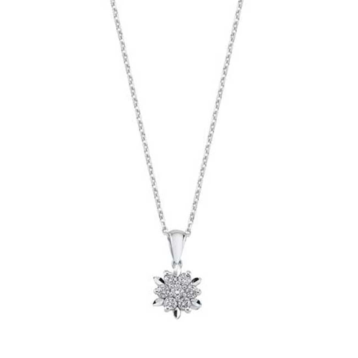 0.28 Karat Pırlanta Tasarım Kolye L065269